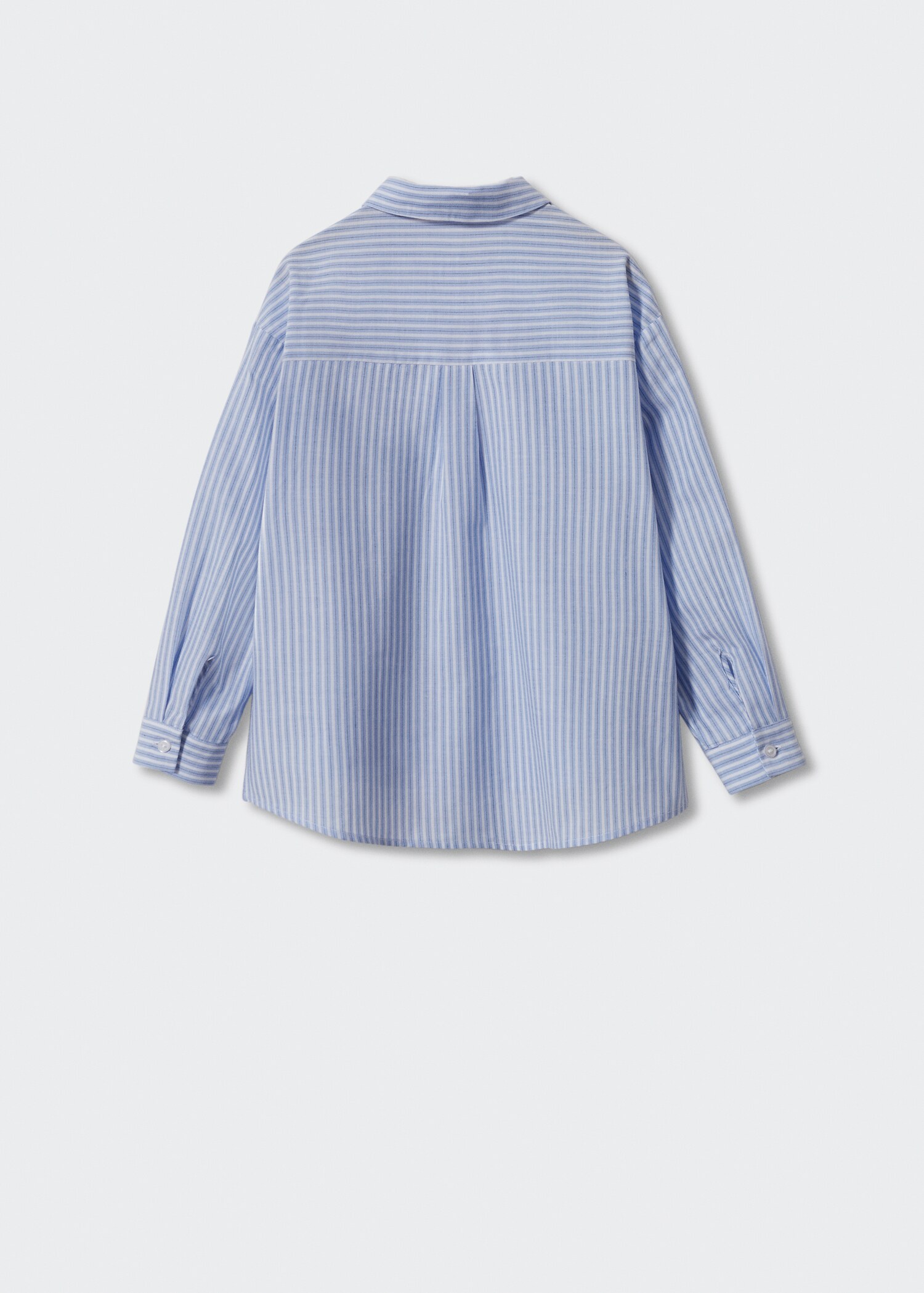 Chemise habillée coton rayures - Verso de l’article