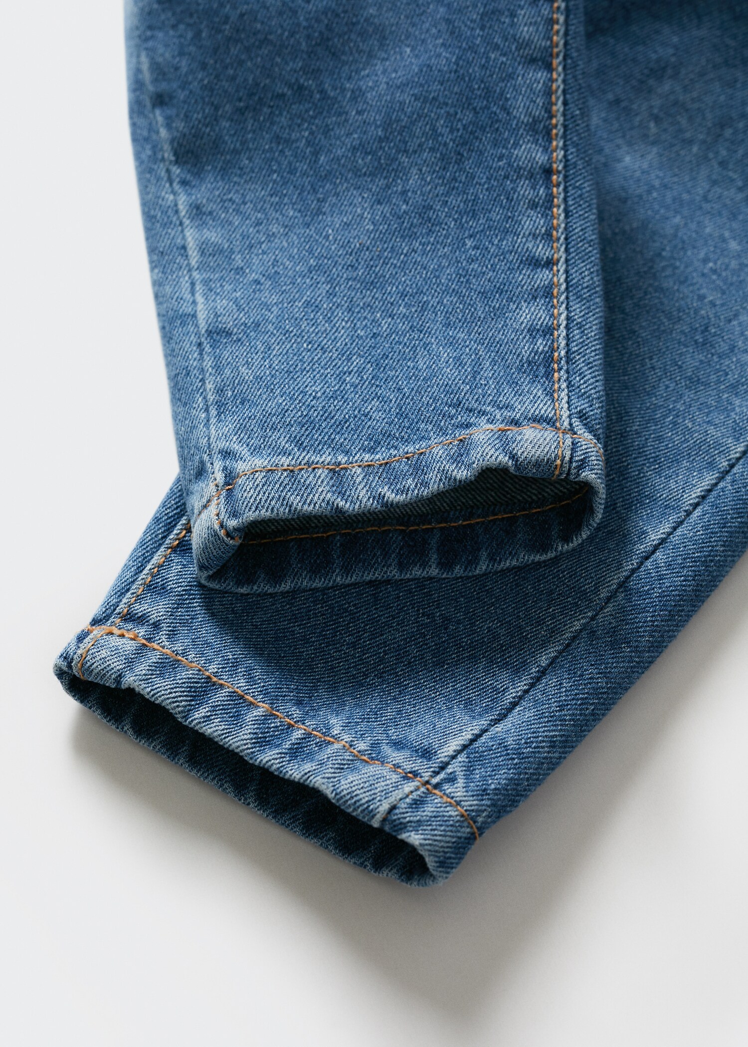 Frills denim dungarees - Details of the article 9