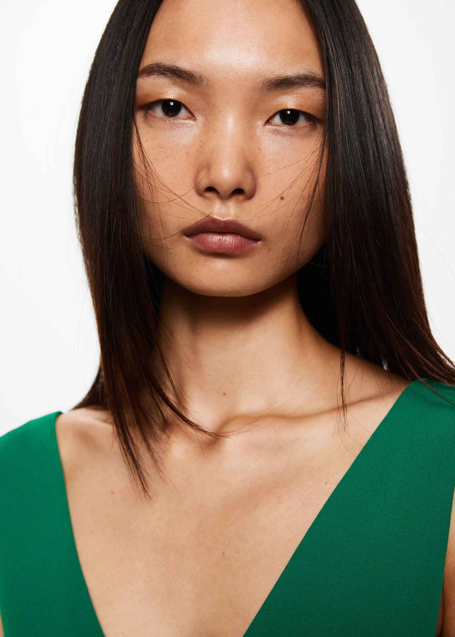 Long strap jumpsuit - Details of the article 1
