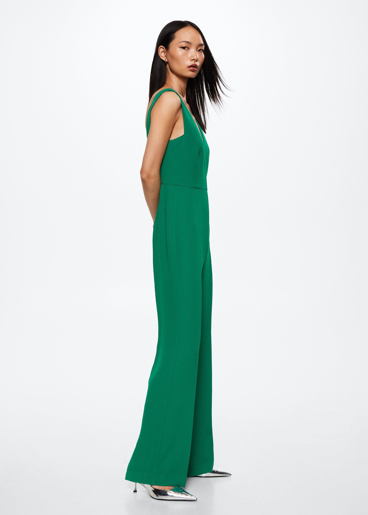 Long strap jumpsuit - Details of the article 2