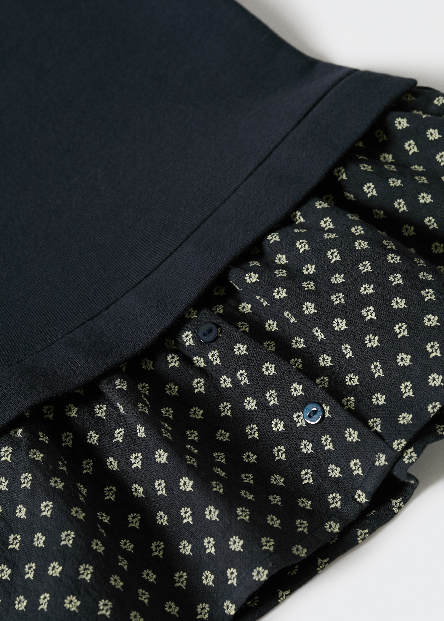 Vestido sudadera combinado - Detalle del artículo 8