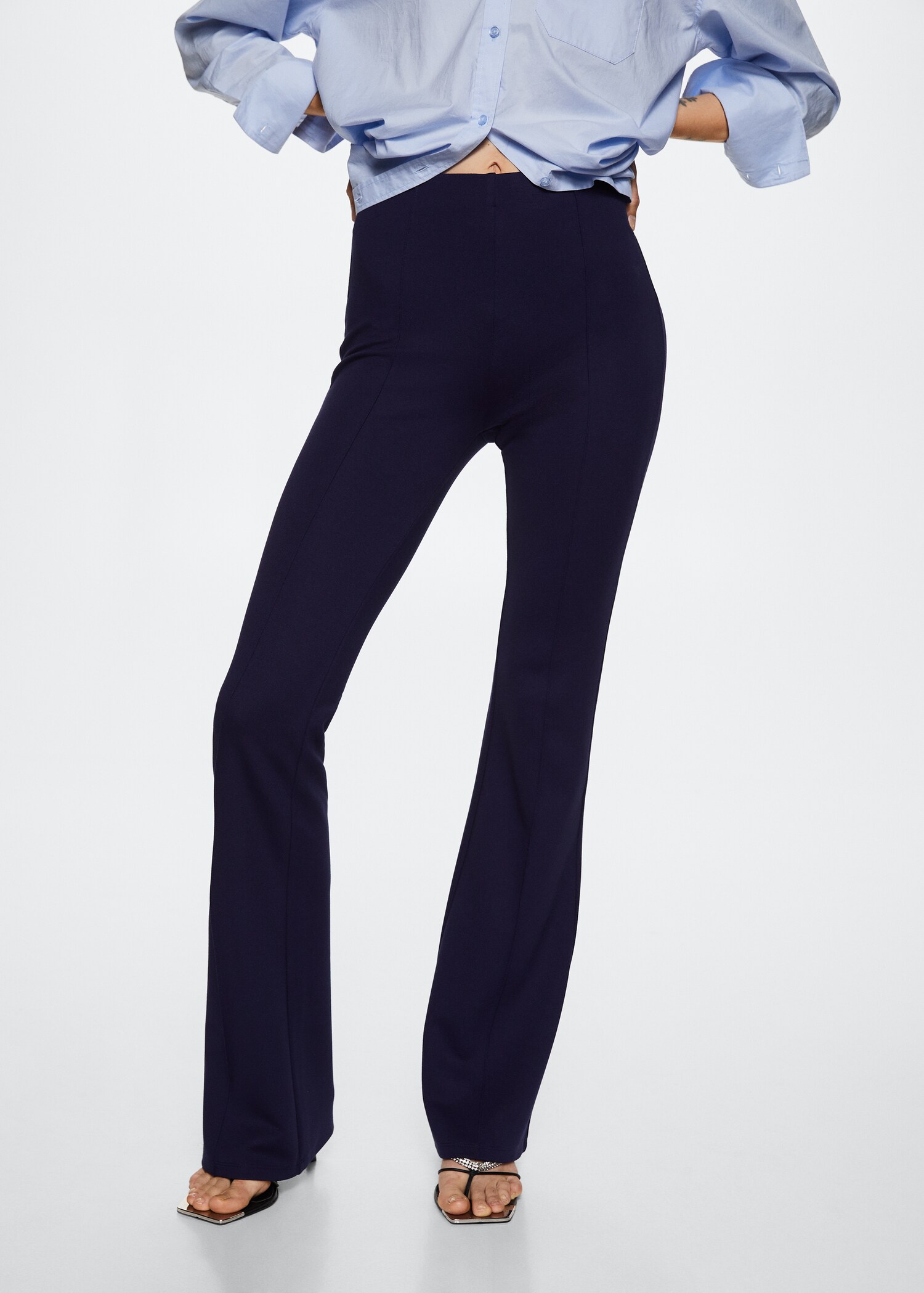 Flared leggings - Medium plane