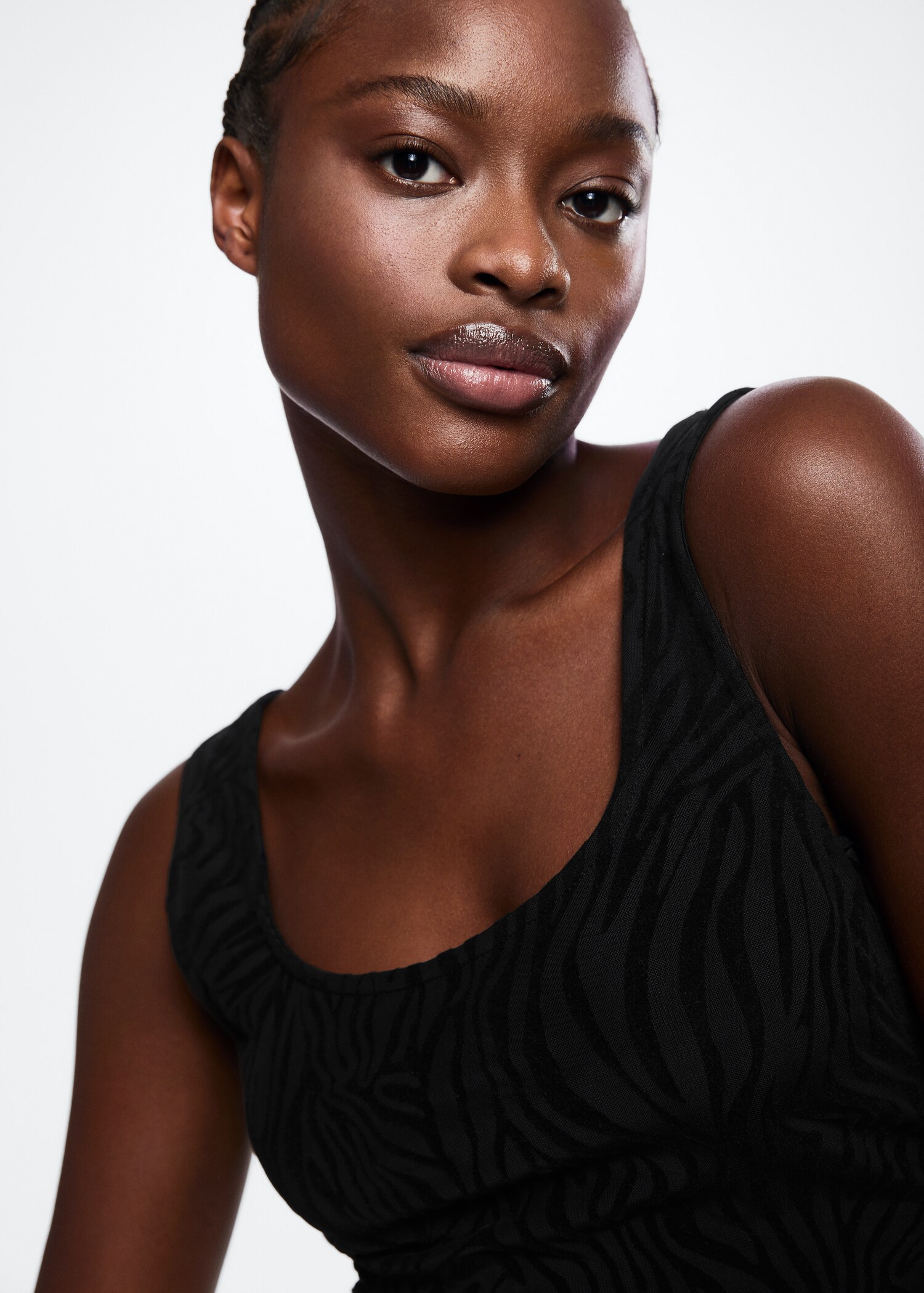 Top with lace detail - Details of the article 1