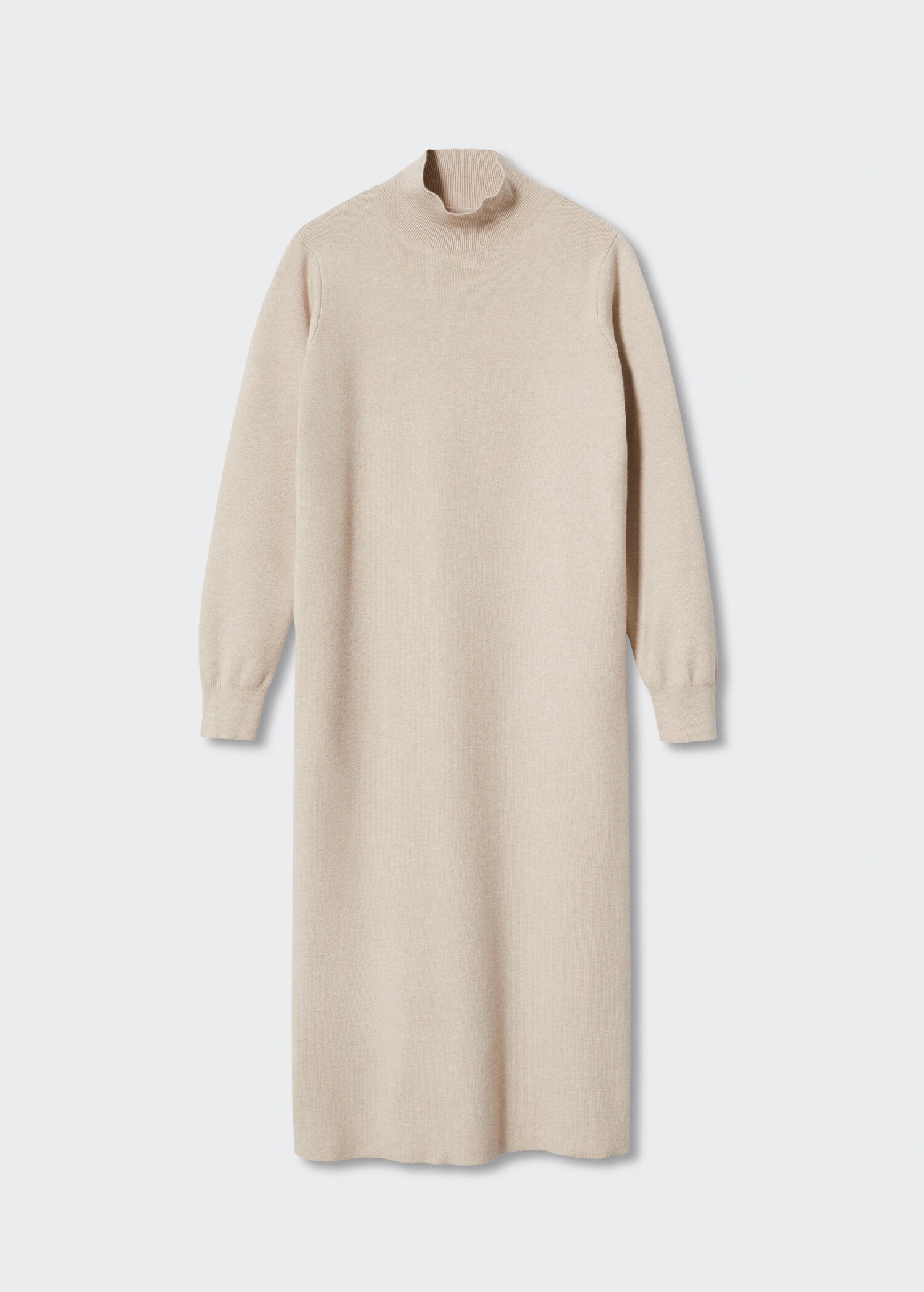 Knit long dress - Article without model