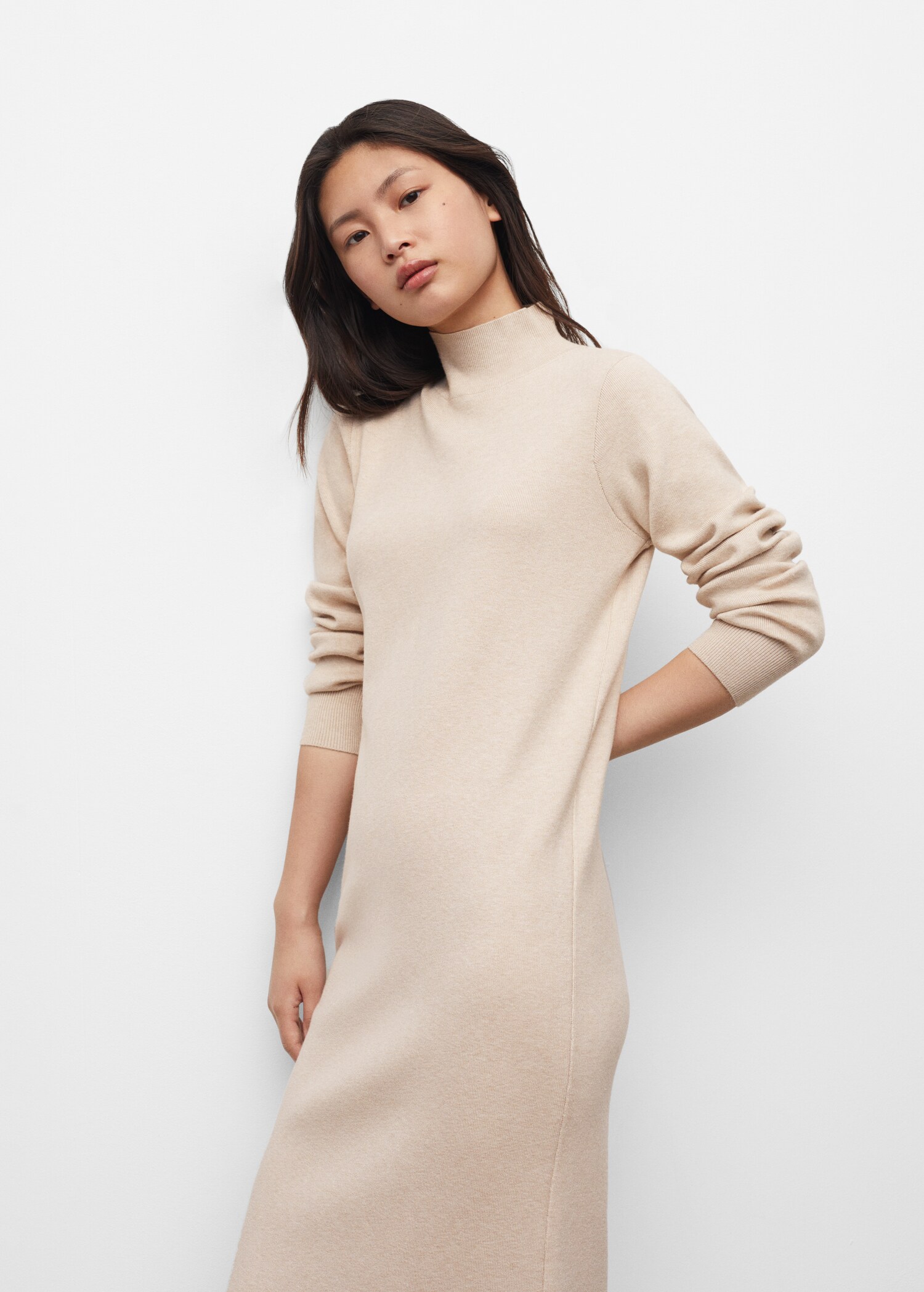 Knit long dress - Details of the article 1