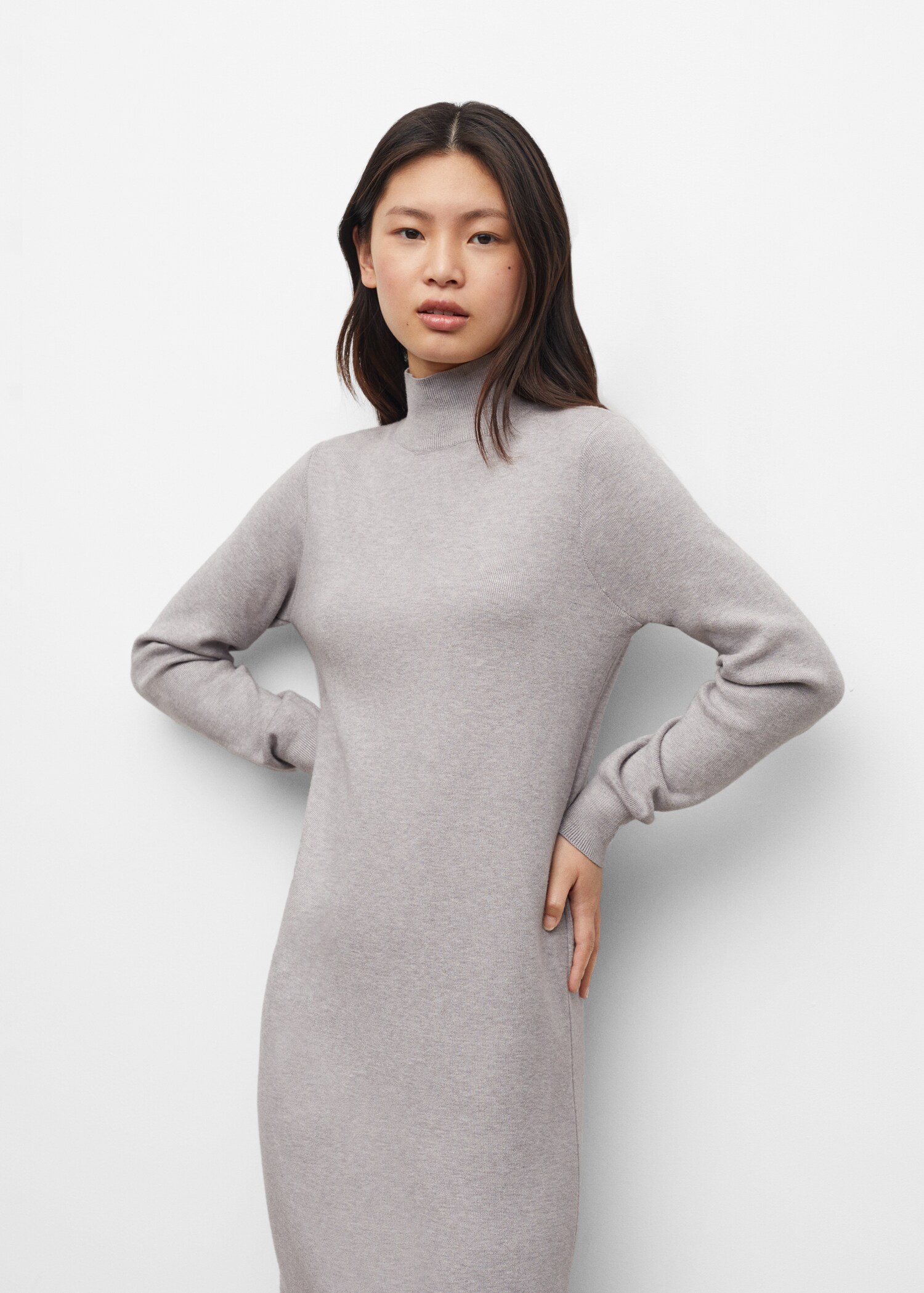 Knit long dress - Details of the article 1