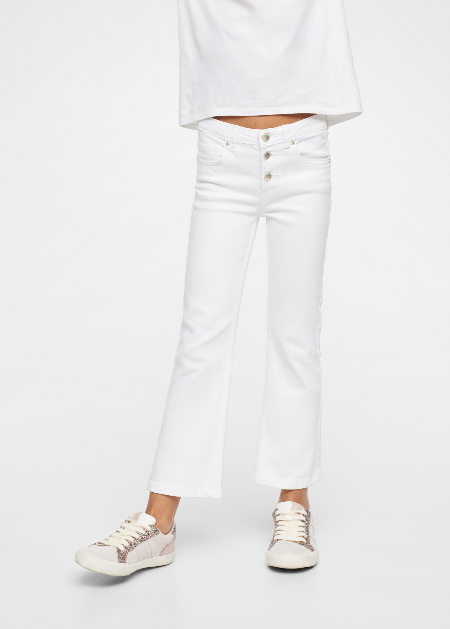 Flared Jeans mit Knöpfen - Detail des Artikels 1