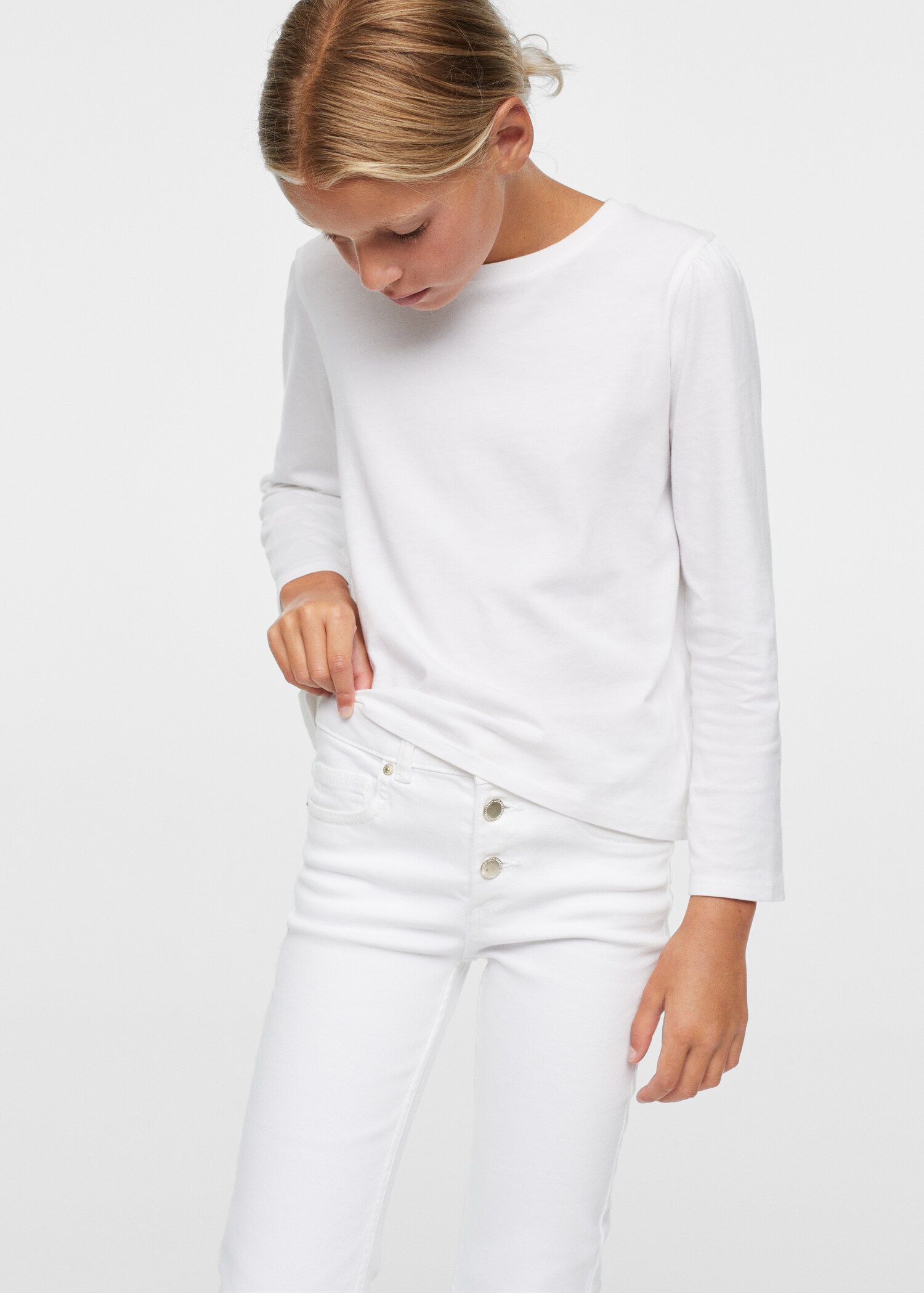 Flared Jeans mit Knöpfen - Detail des Artikels 2