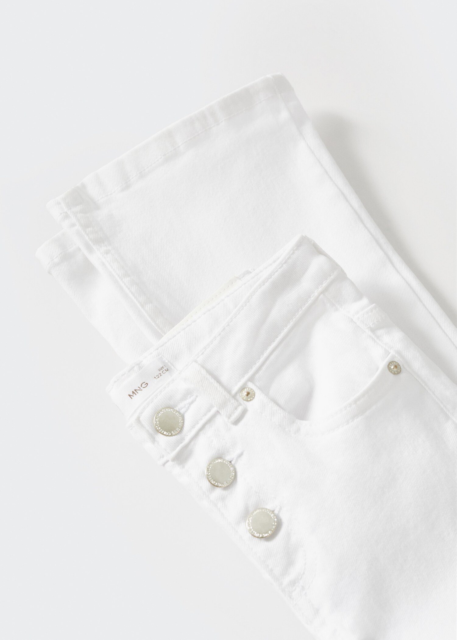 Flared Jeans mit Knöpfen - Detail des Artikels 7