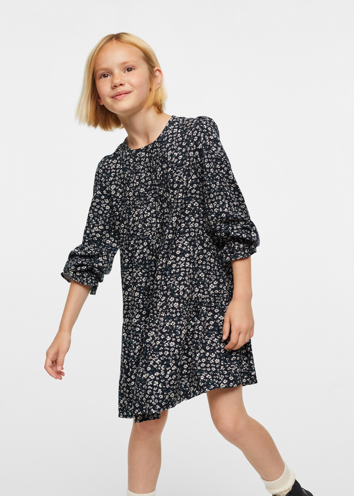 Floral print dress - Medium plane