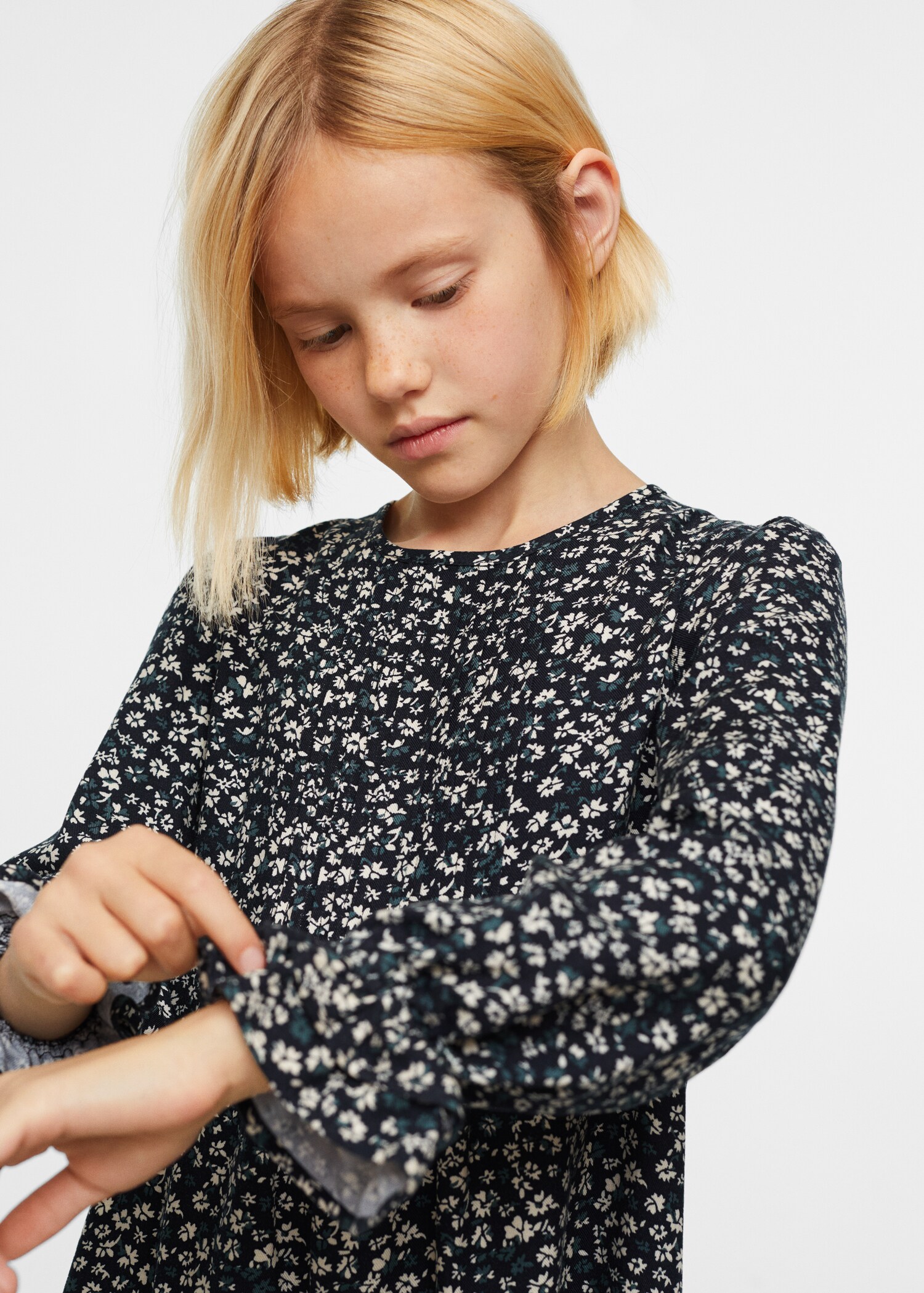 Floral print dress - Details of the article 1