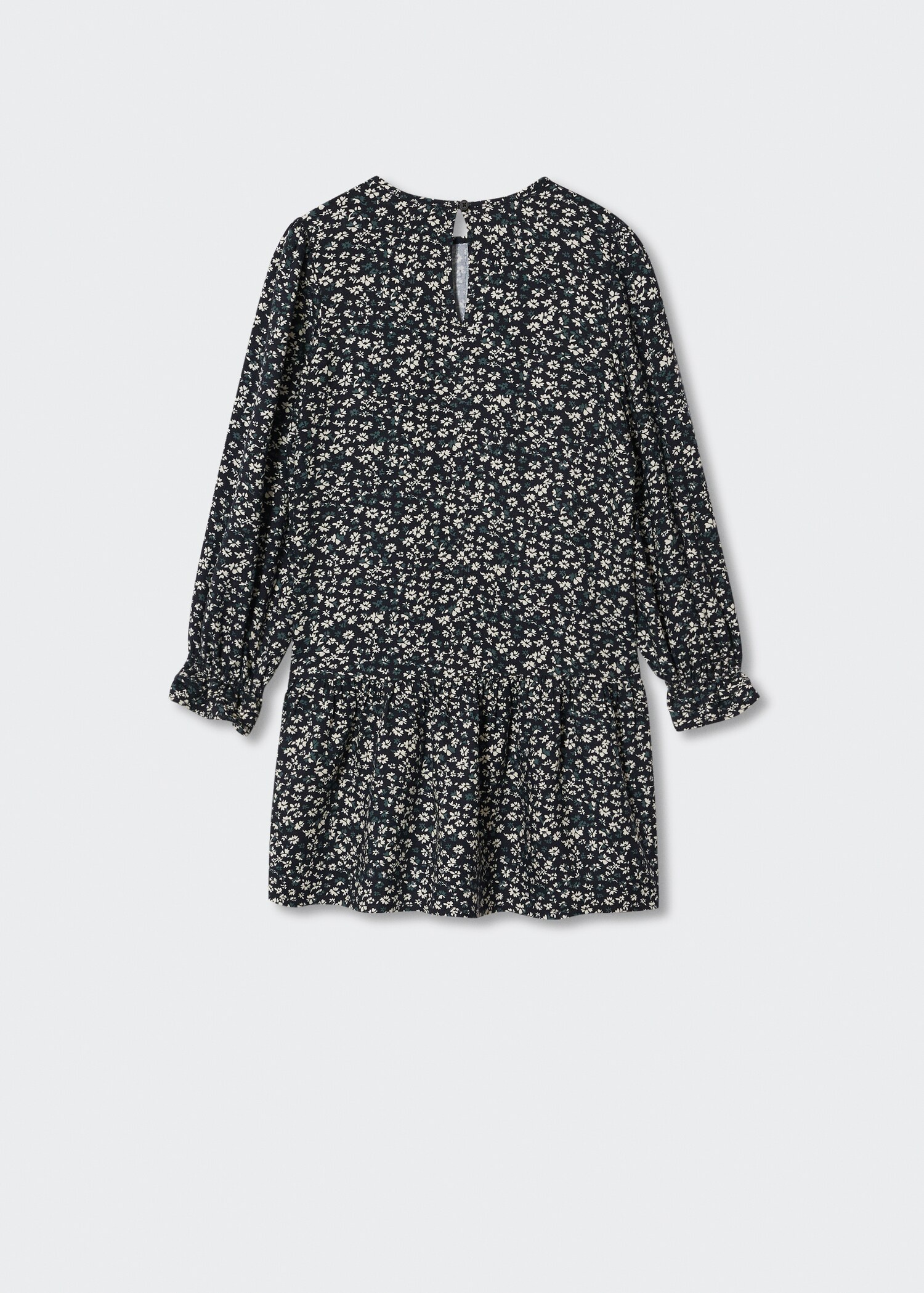 Floral print dress - Reverse of the article