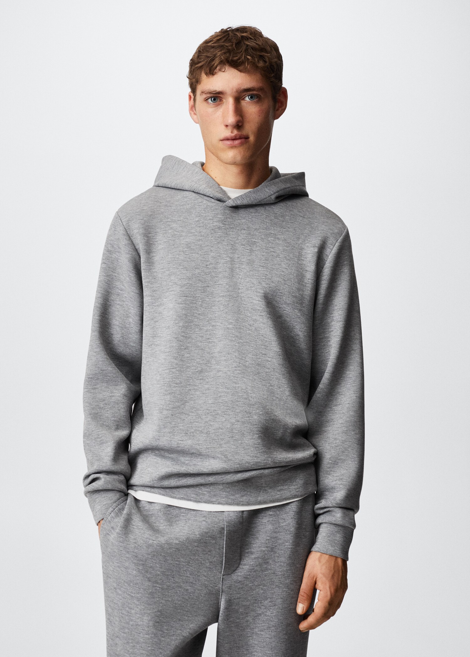 Hooded breathable sweatshirt - Medium plane