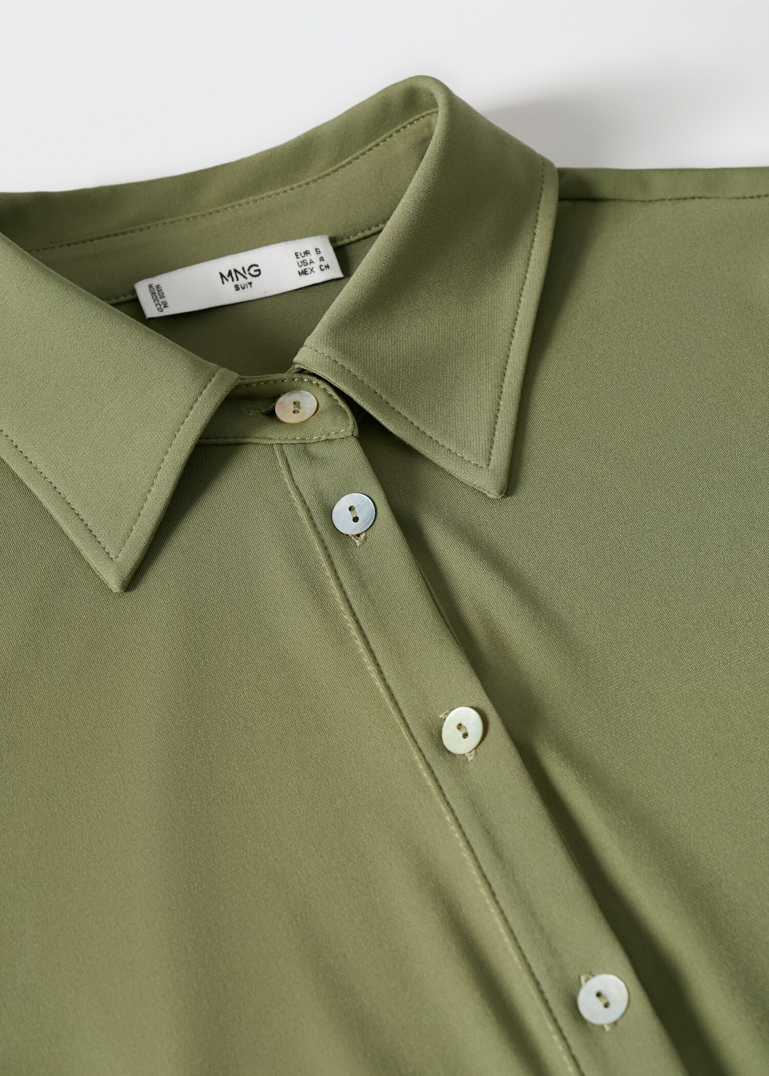 Buttoned midi dress - Details of the article 8