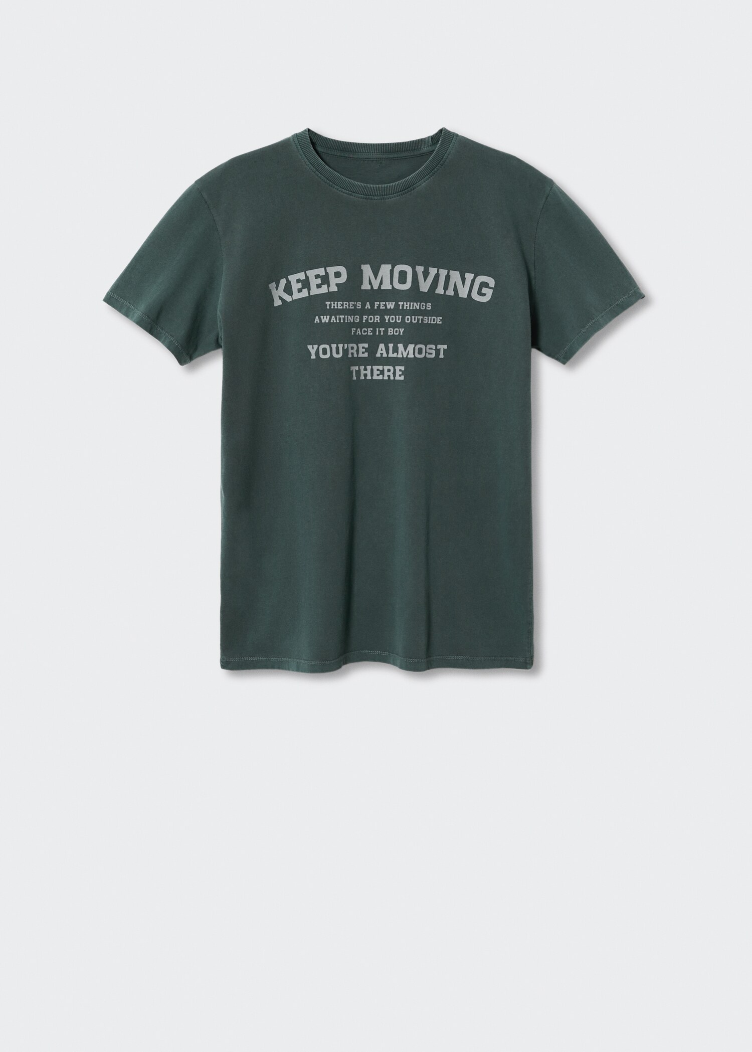 T-shirt met boodschap - Artikel zonder model