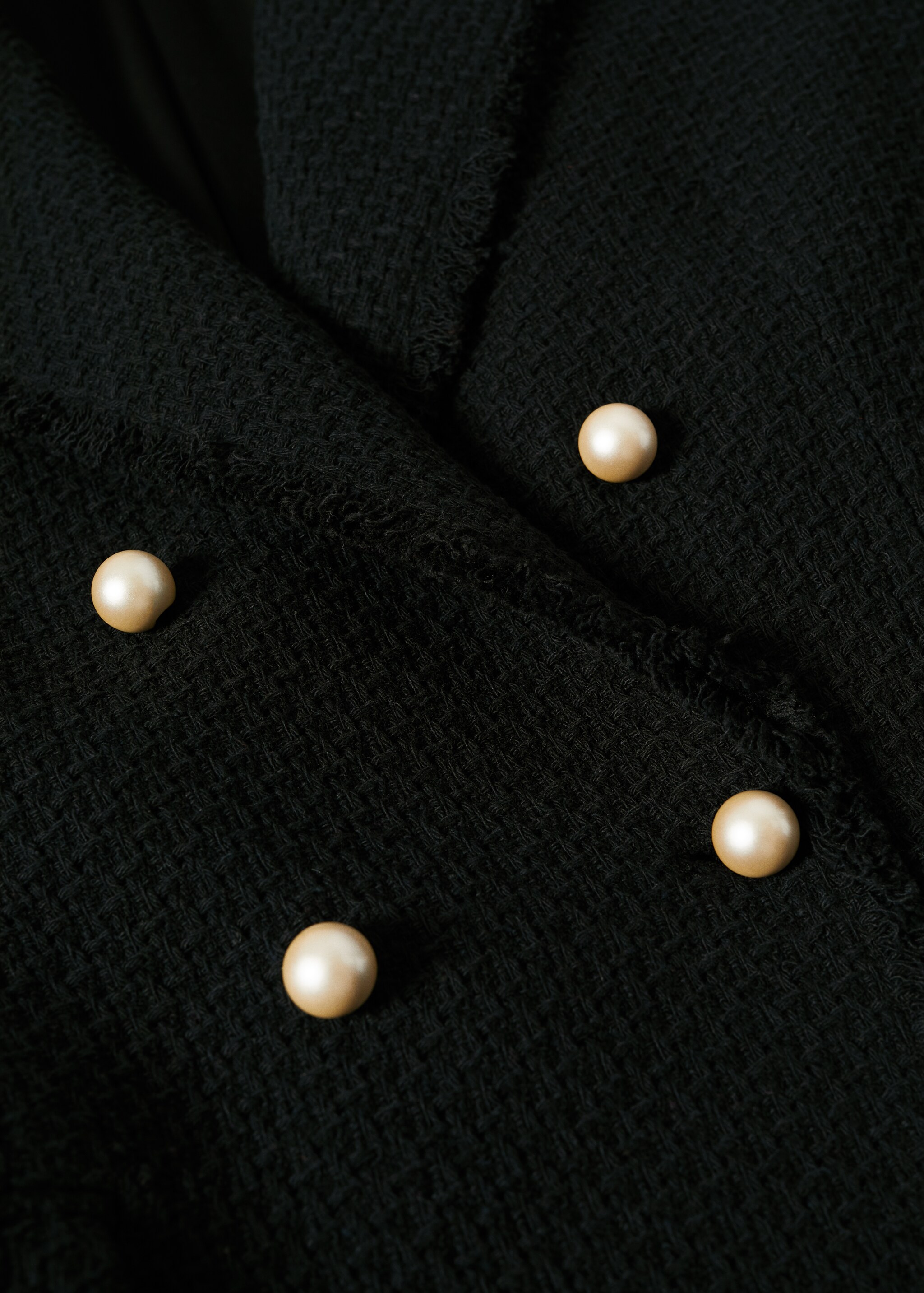 Buttons tweed blazer - Details of the article 8