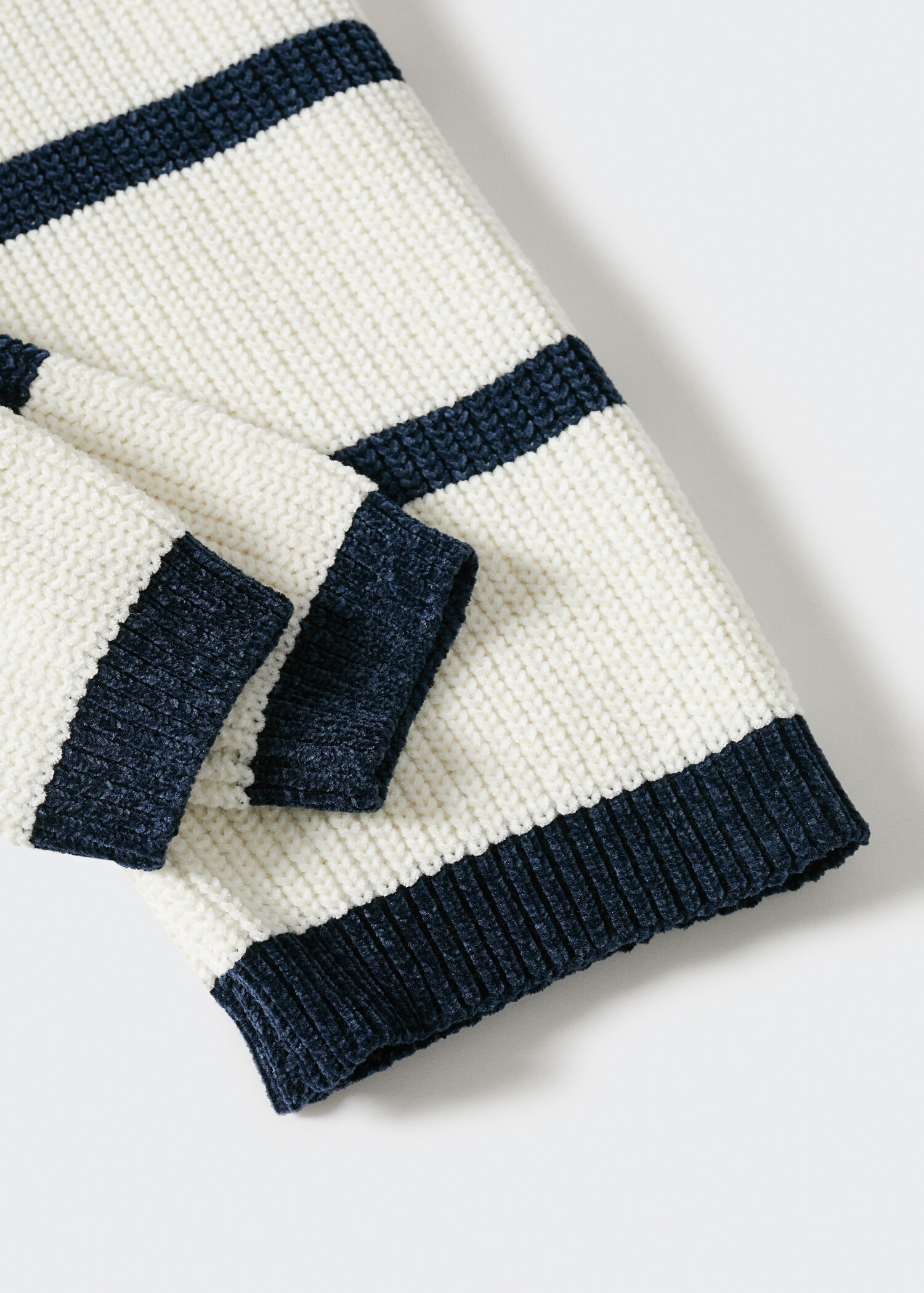 كنزة مخططة chenille  - تفاصيل المنتج 8