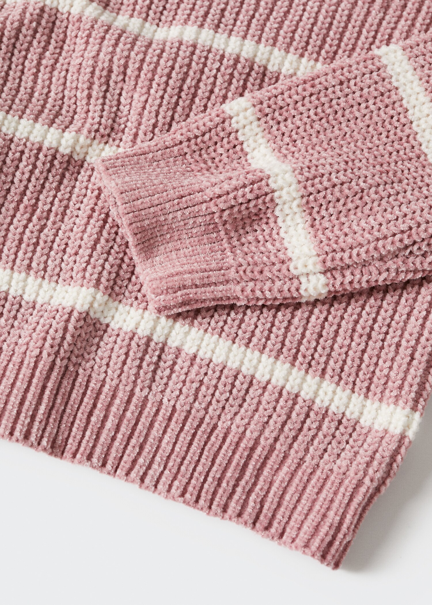 كنزة مخططة chenille  - تفاصيل المنتج 8