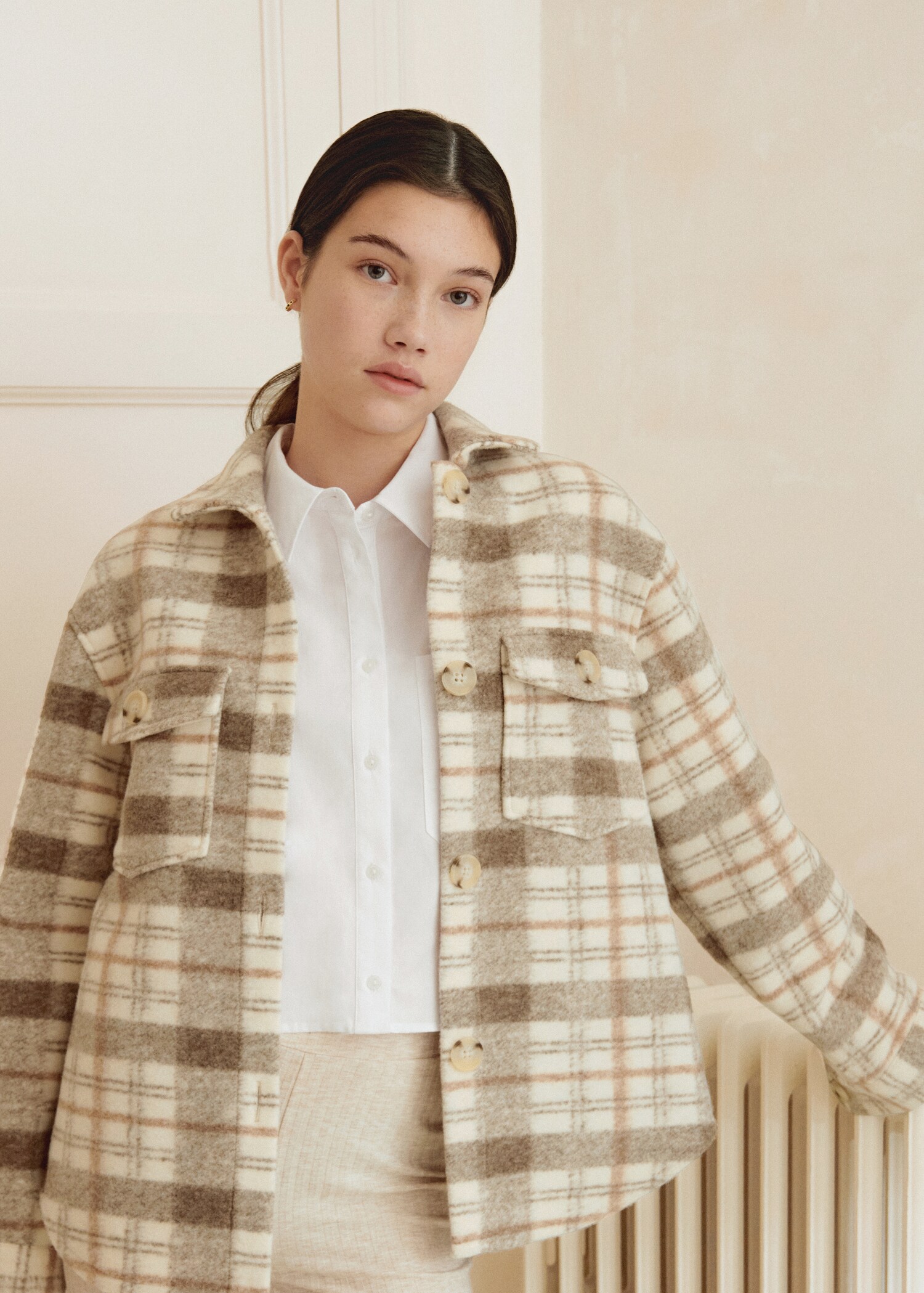 Checked overshirt - Details of the article 6