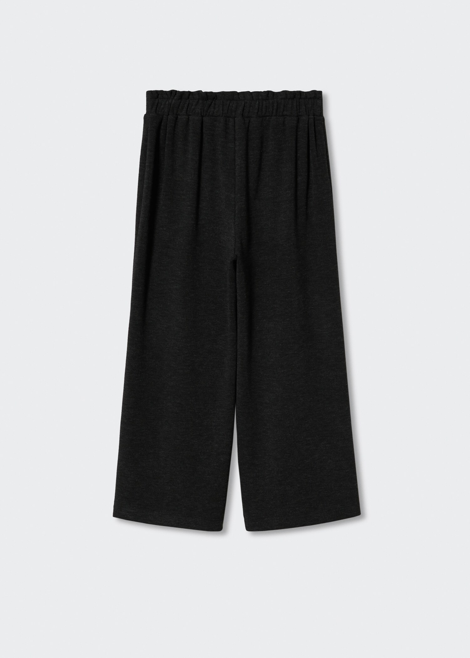 Strickhose aus Baumwolle mit Leinen - Rückseite des Artikels