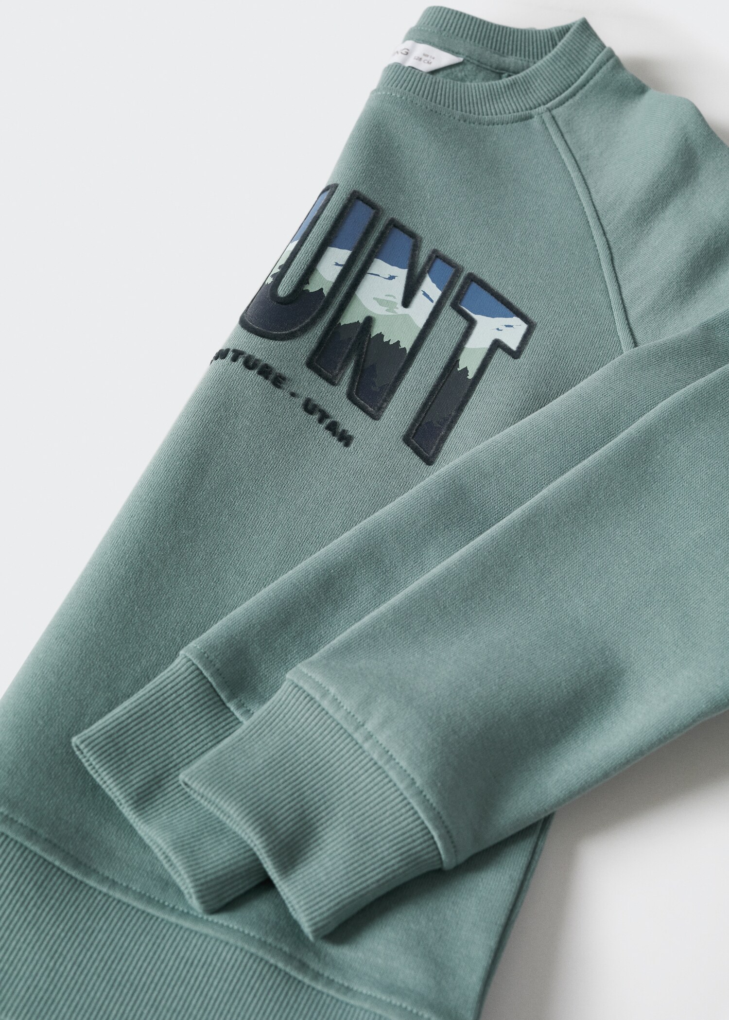 Printed cotton sweatshirt - Details of the article 8