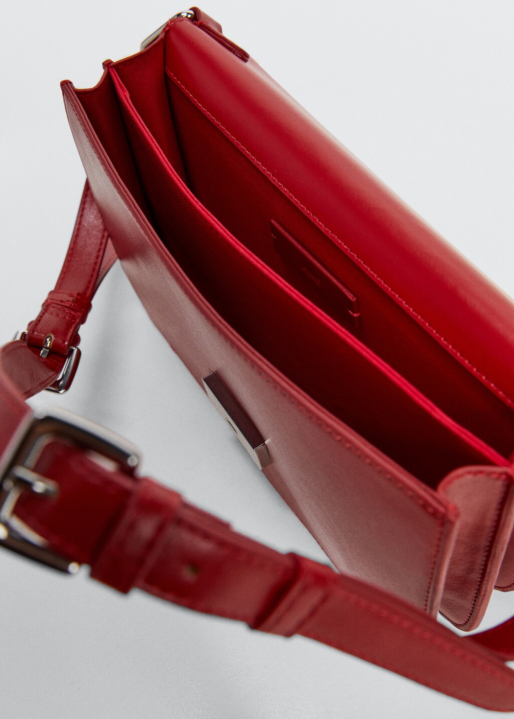 Mango flap cross body bag deals
