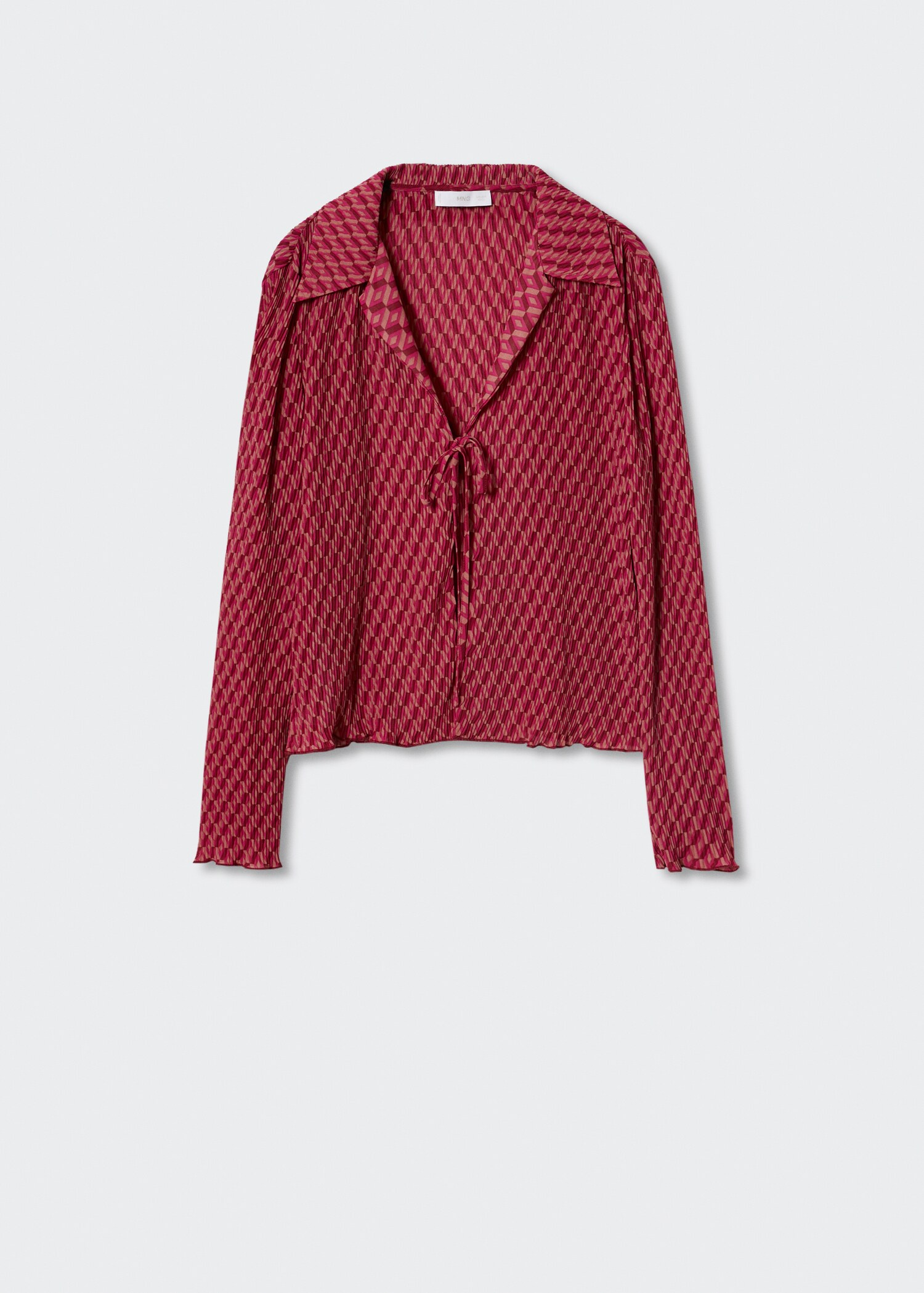 Blusa cierre lazo - Artículo sin modelo