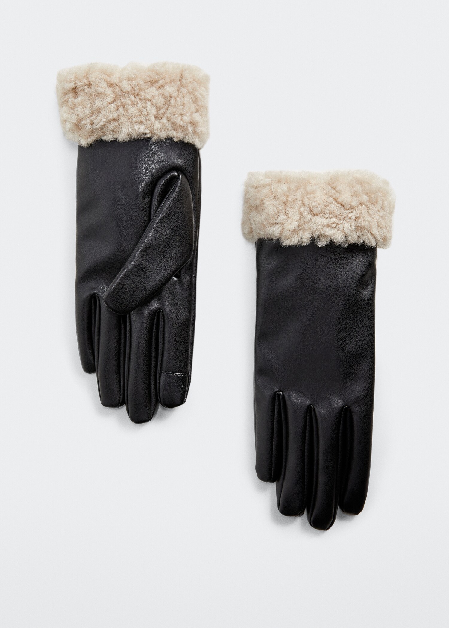 Gants intérieur imitation mouton retourné - Article sans modèle