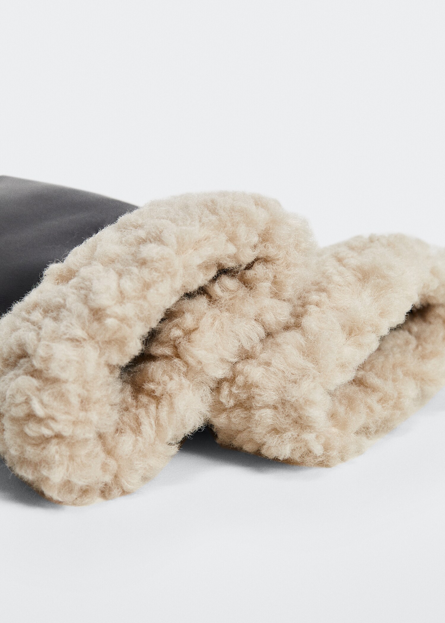 Gants intérieur imitation mouton retourné - Détail de l'article 1