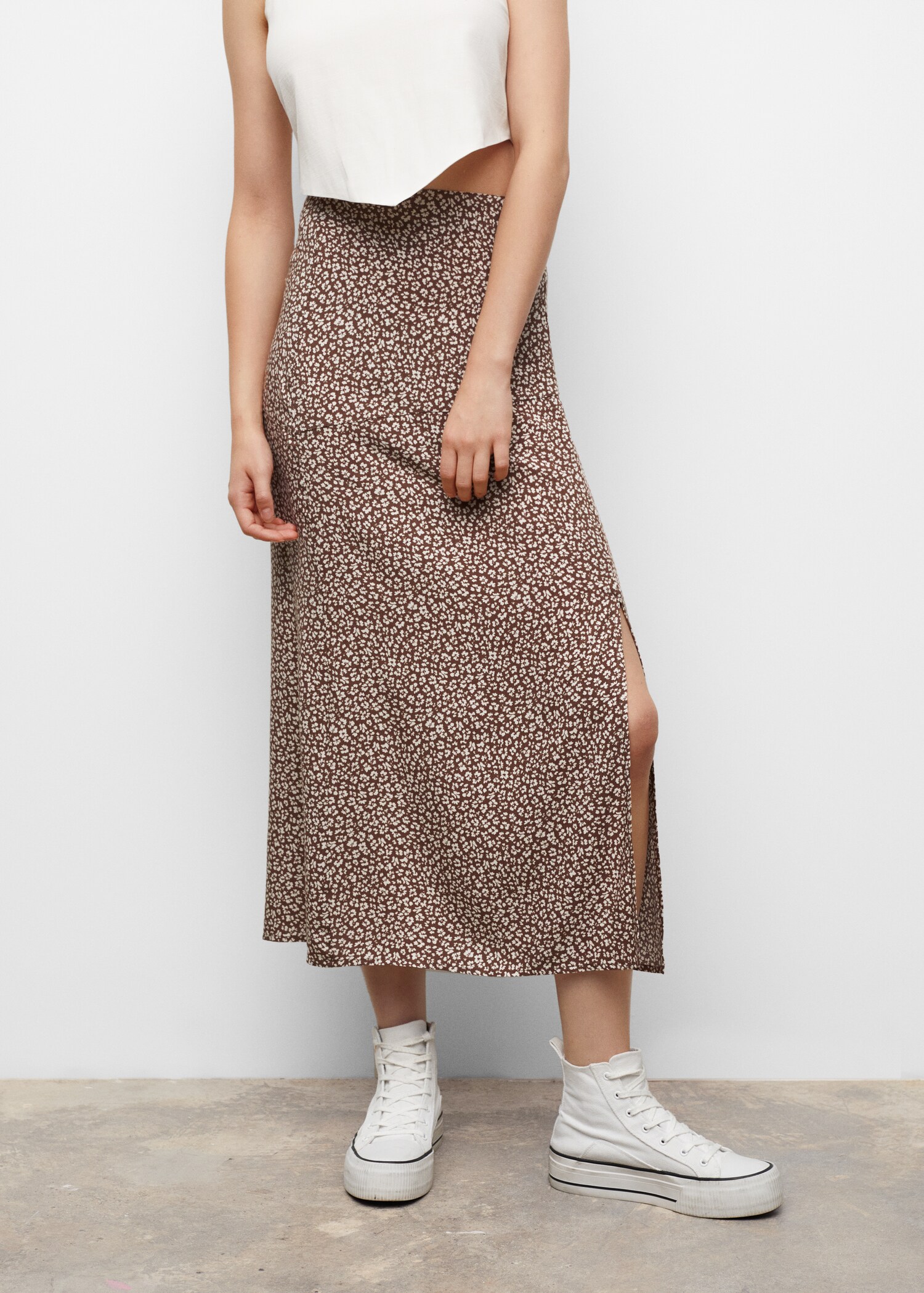 Vent midi skirt - Details of the article 1