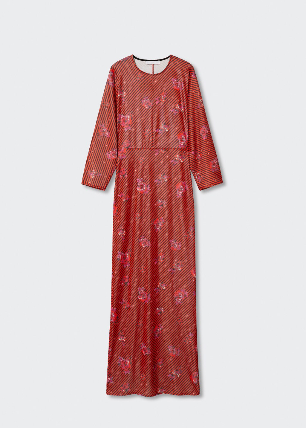 Mango embossed flower gown 2025