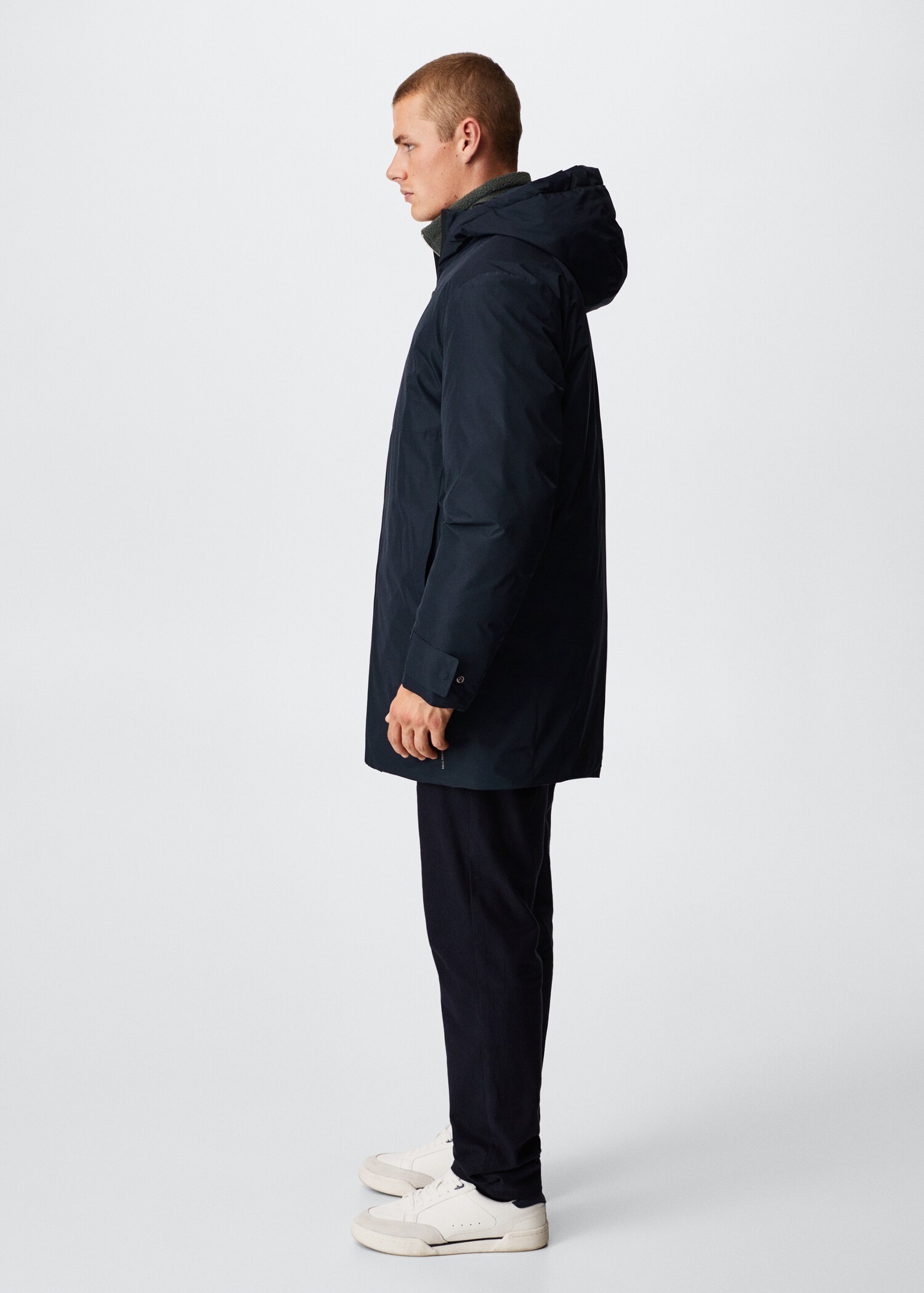 Water-repellent padded parka - Details of the article 4