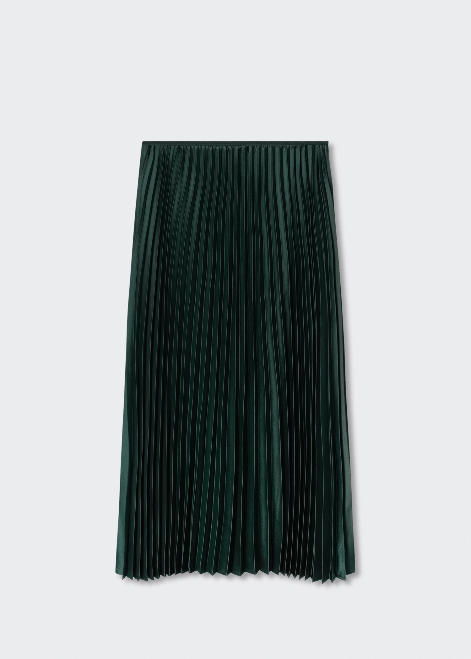 Satin pleated skirt - Article without model