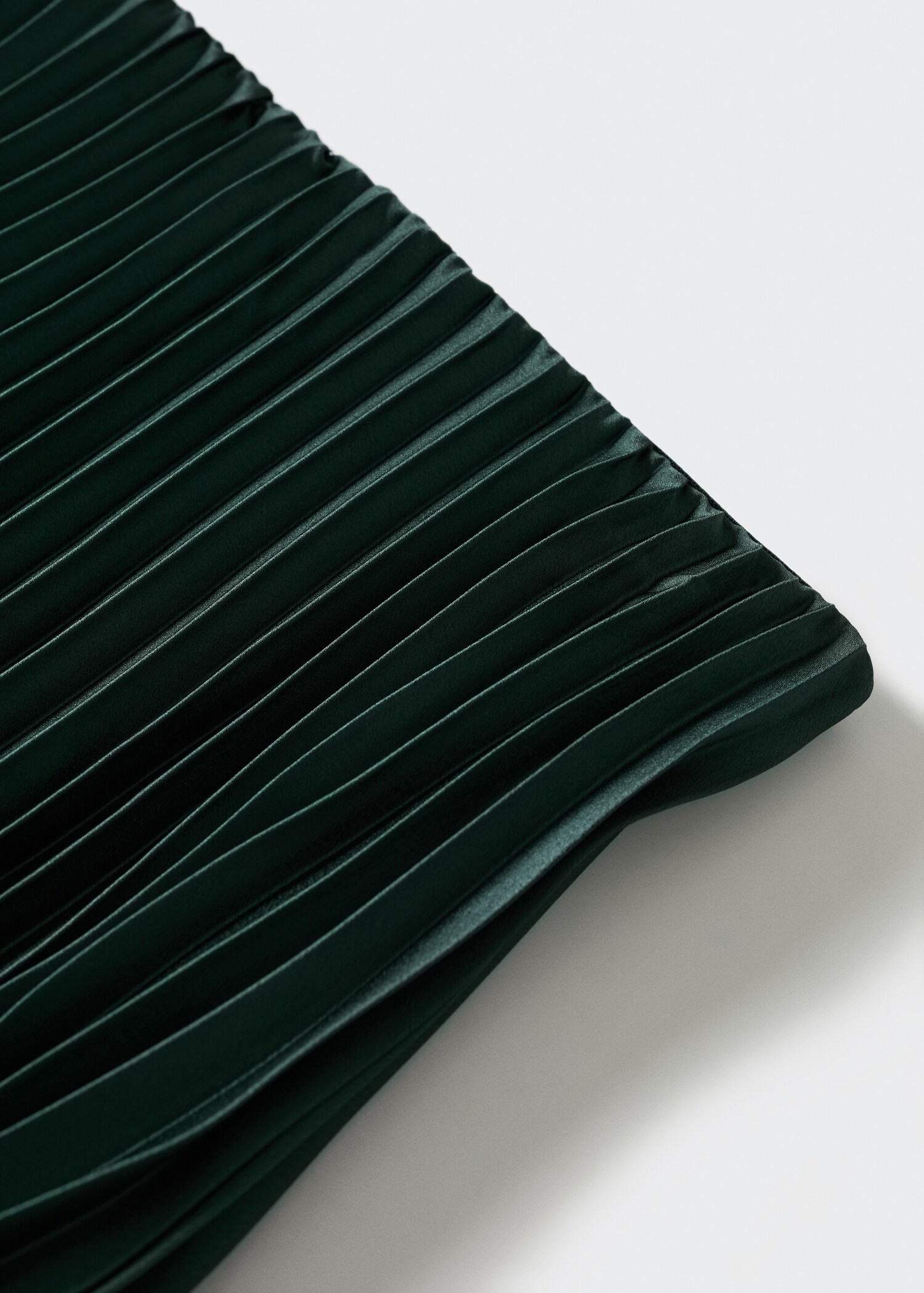 Satin pleated skirt - Details of the article 8