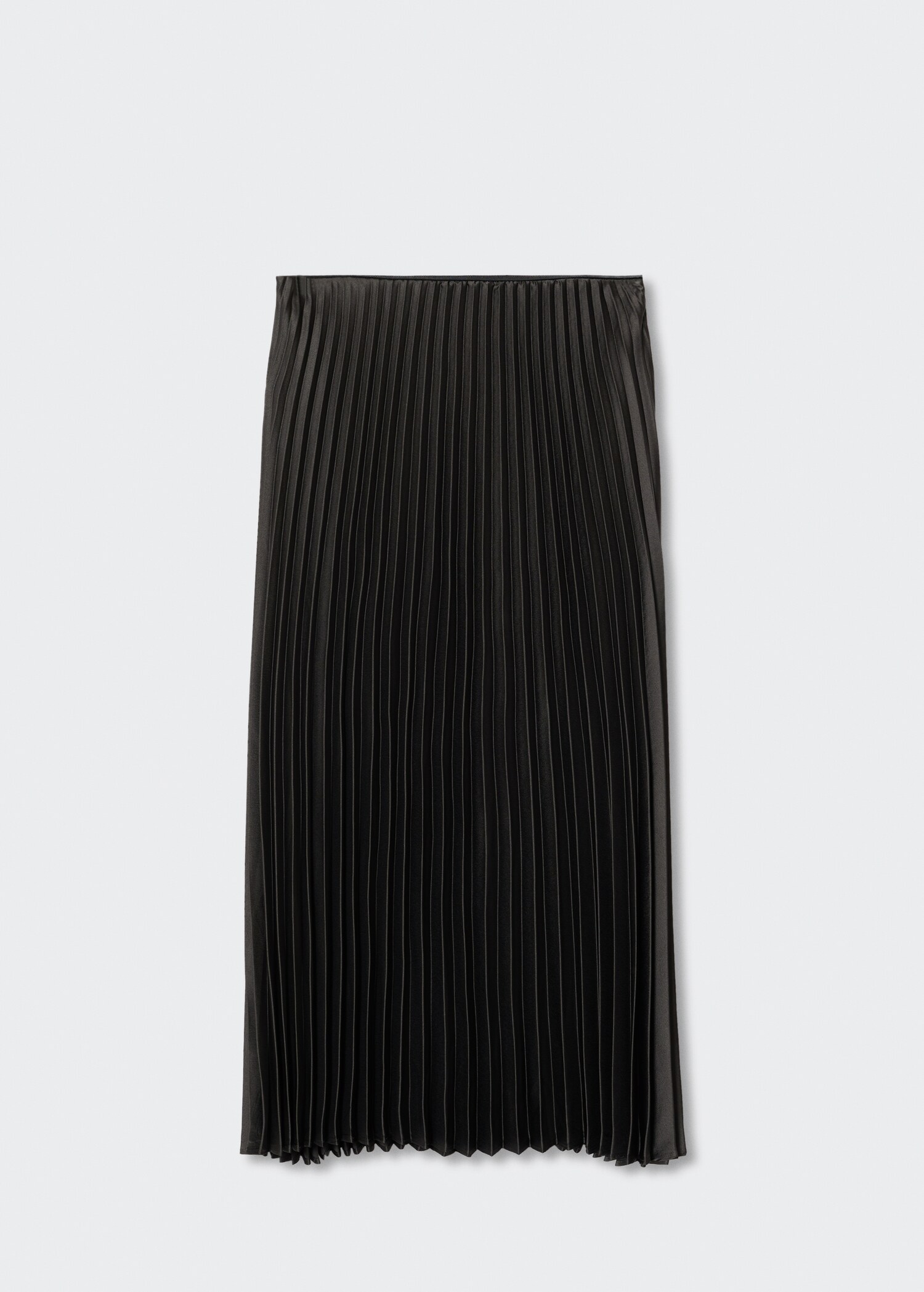 Satin pleated skirt - Article without model