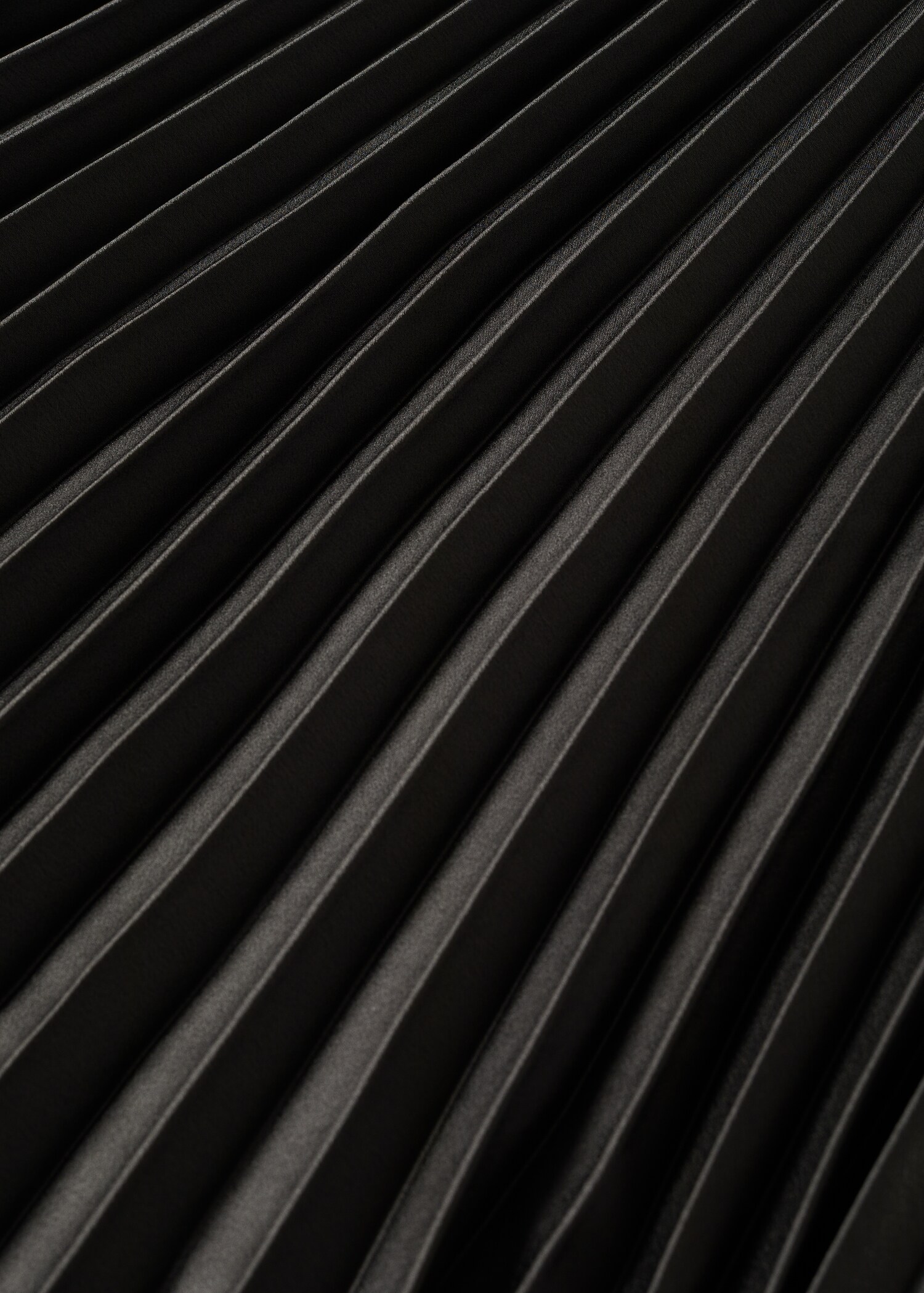 Satin pleated skirt - Details of the article 8