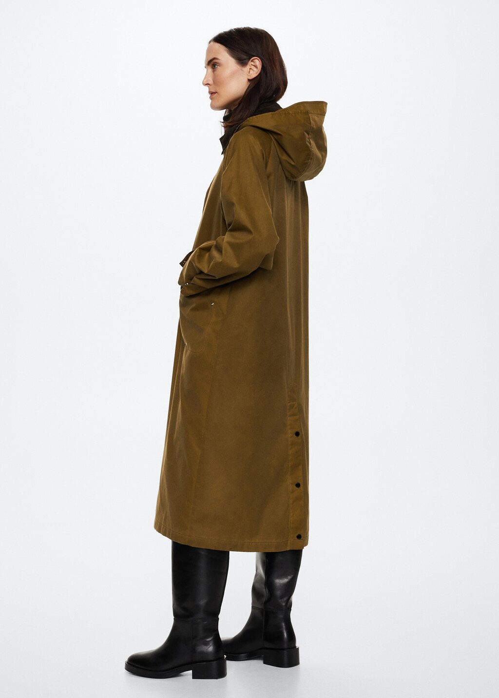 Detachable hood parka - Women | MANGO Kosovo Detachable hood parka - Women | MANGO Kosovo