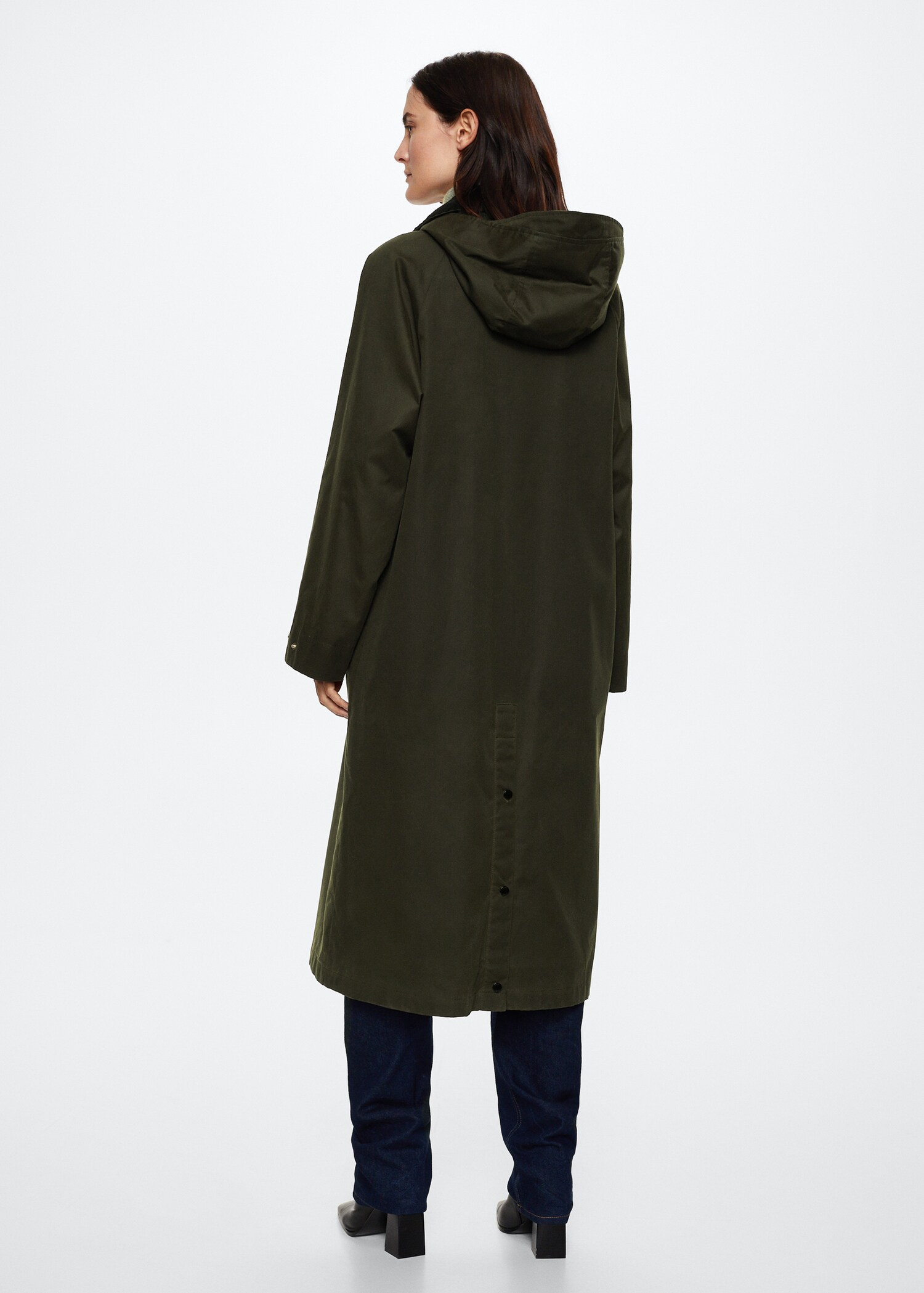 Parka capuche amovible - Verso de l’article
