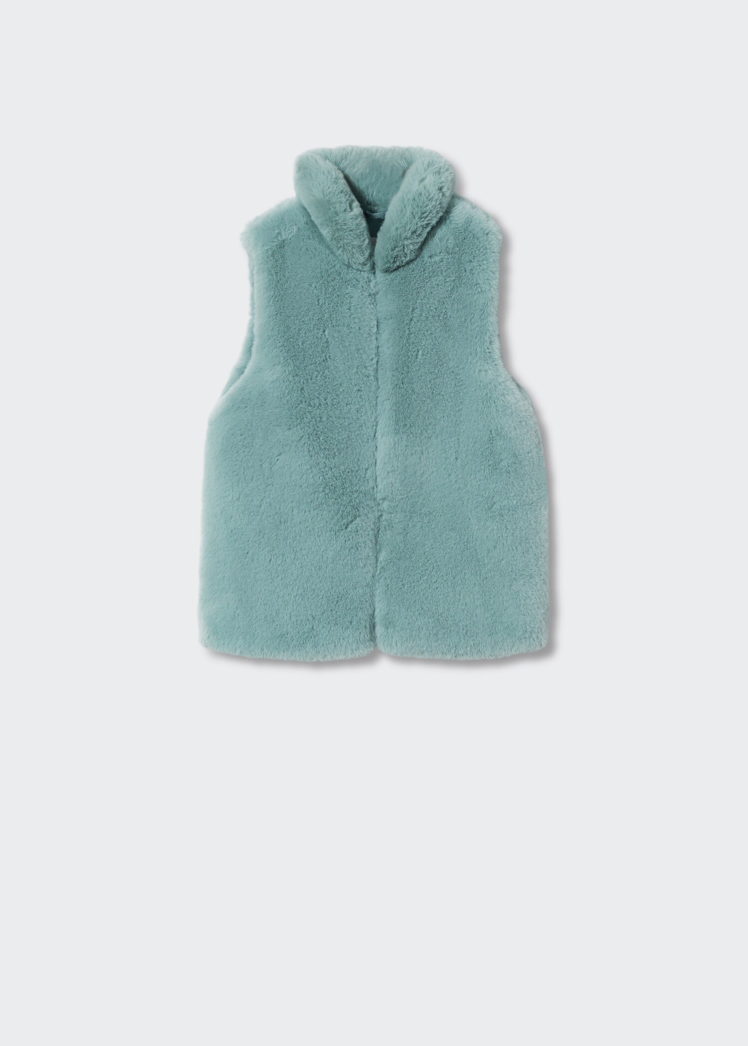 Fur-effect gilet - Article without model