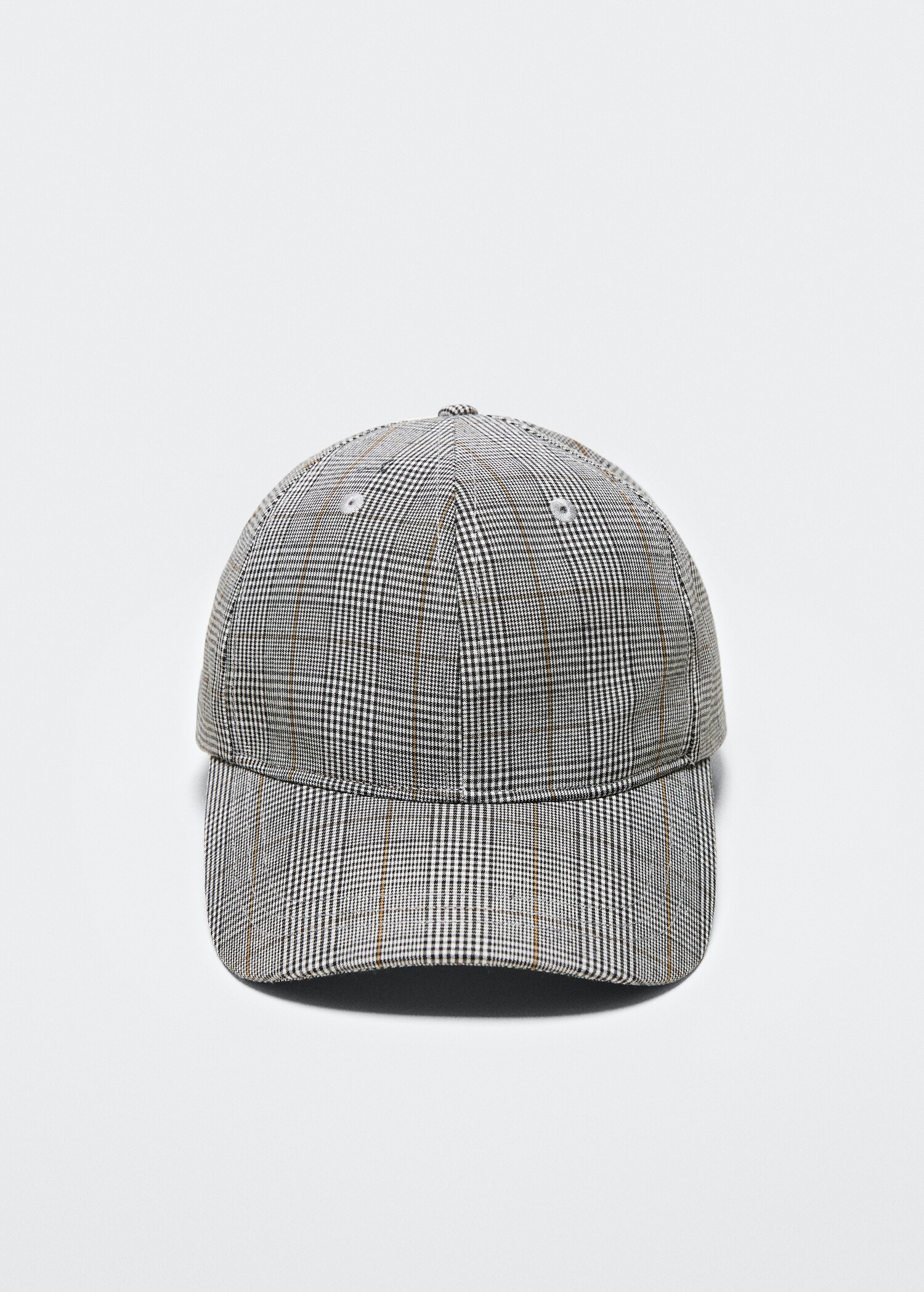 Cap with check visor - Medium plane
