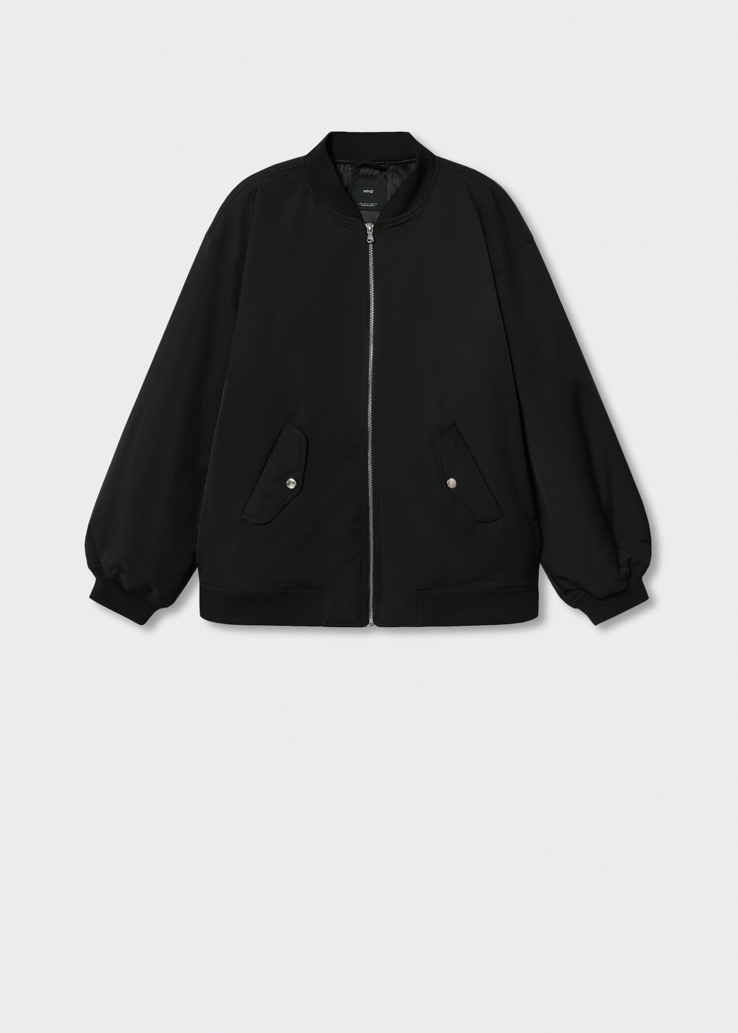 Τζάκετ bomber oversize - Προϊόν χωρίς μοντέλο