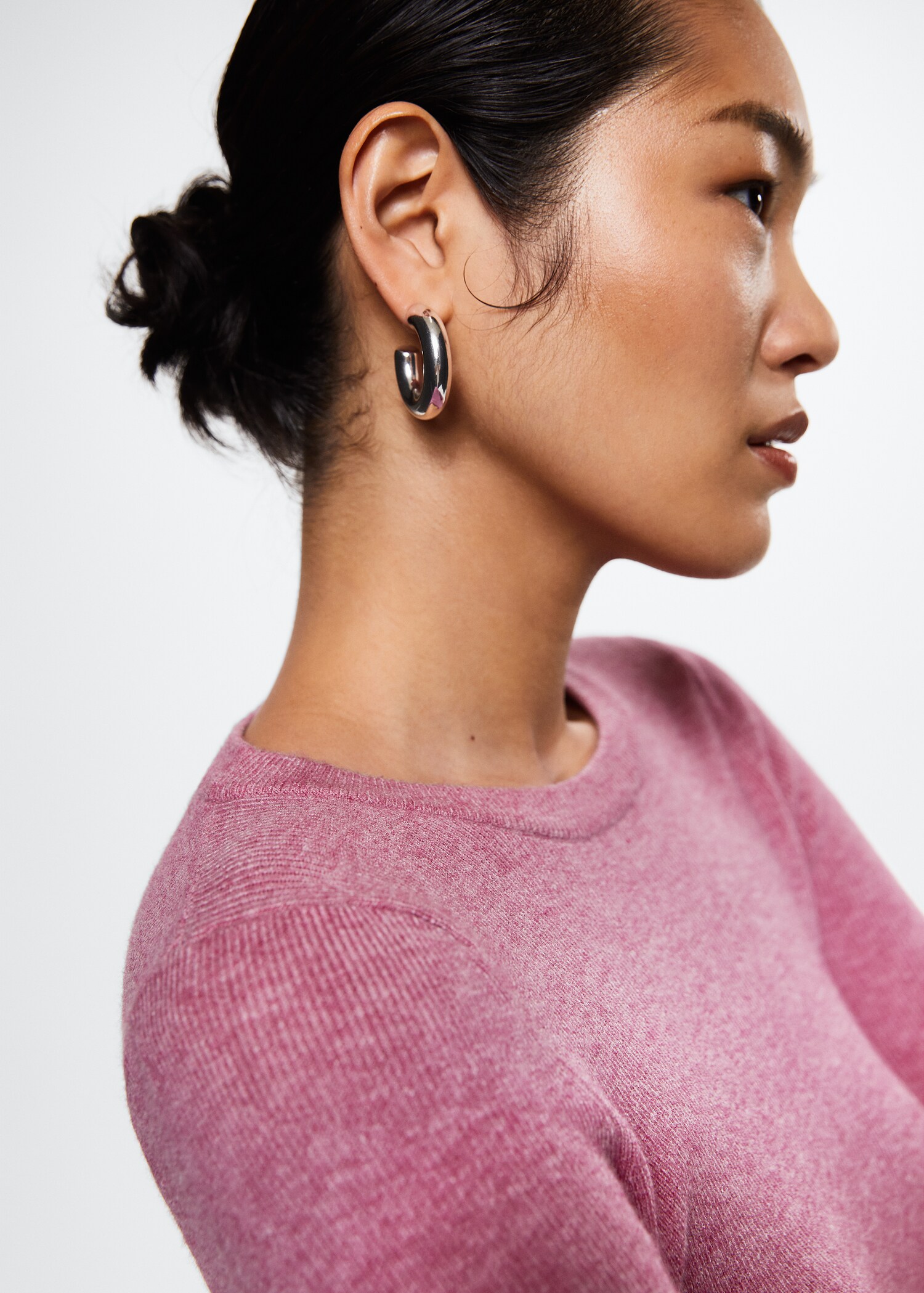 Ribbed round-neck sweater  - Details of the article 2