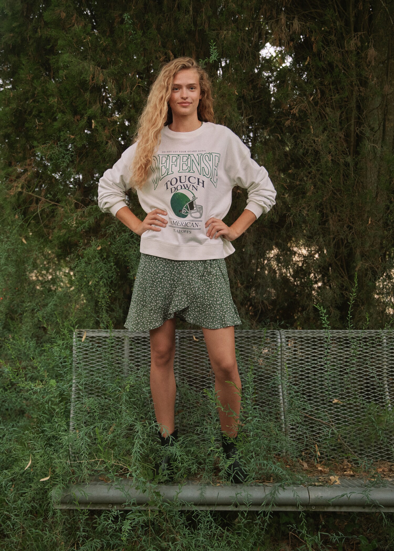 Message cotton sweatshirt - Details of the article 5