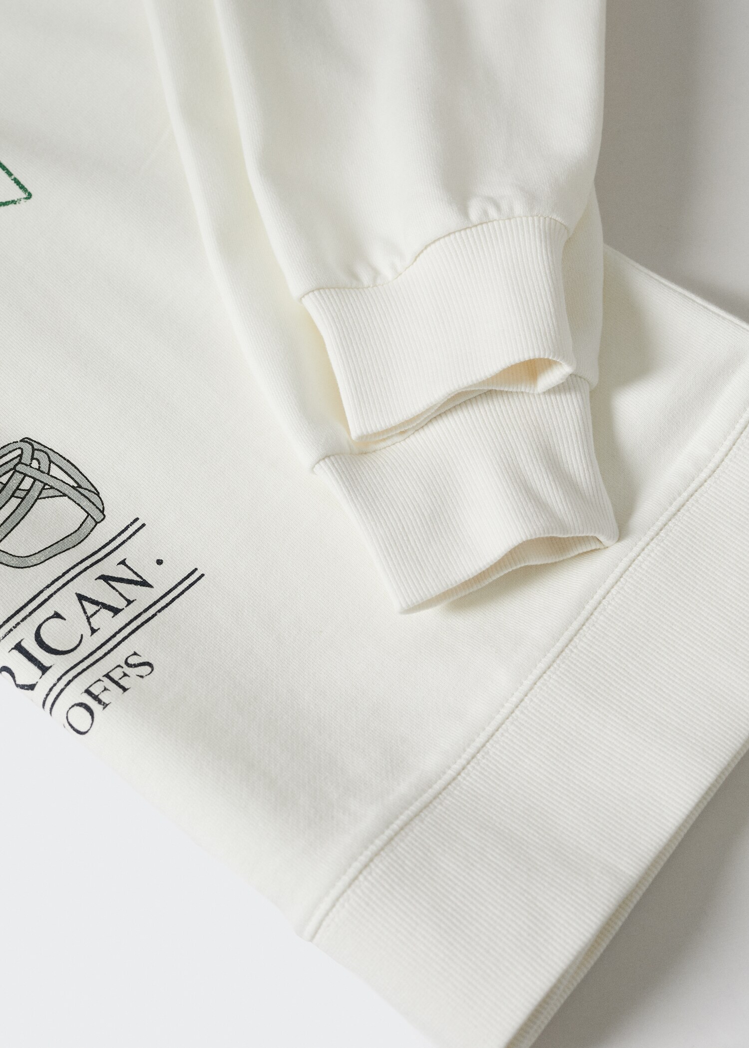 Message cotton sweatshirt - Details of the article 8