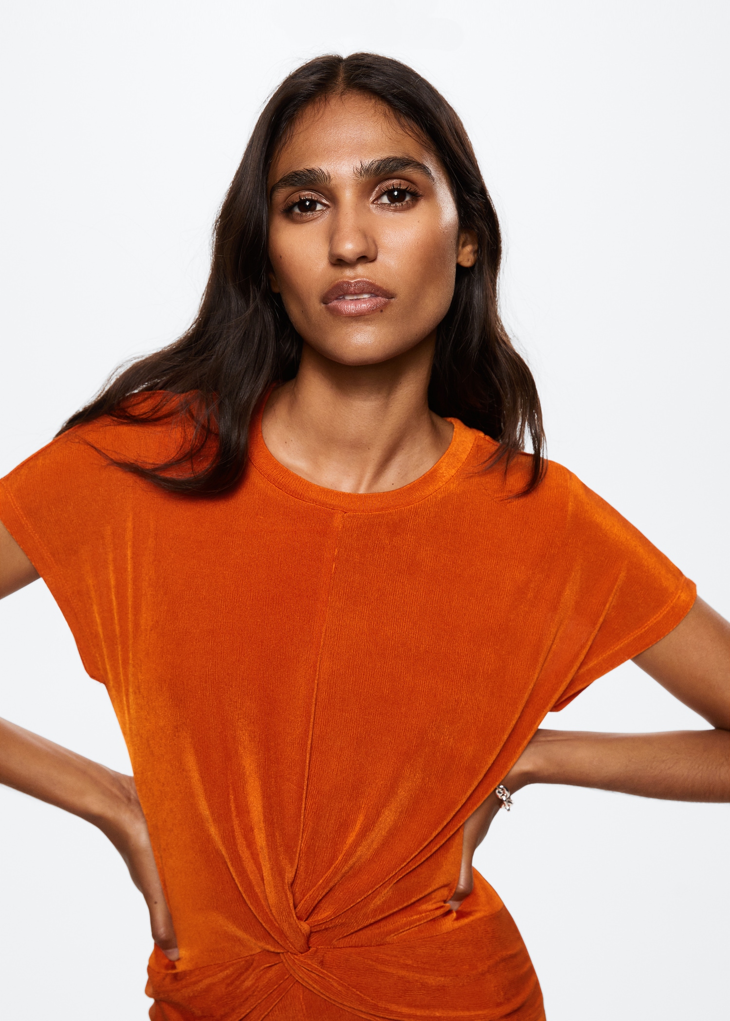 Knot detail dress - Details of the article 1