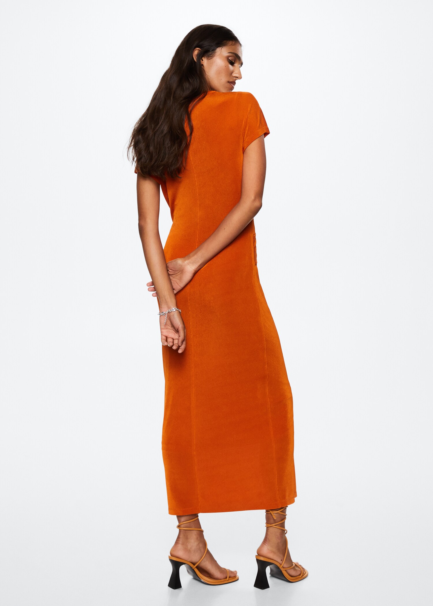 Knot detail dress - Reverse of the article
