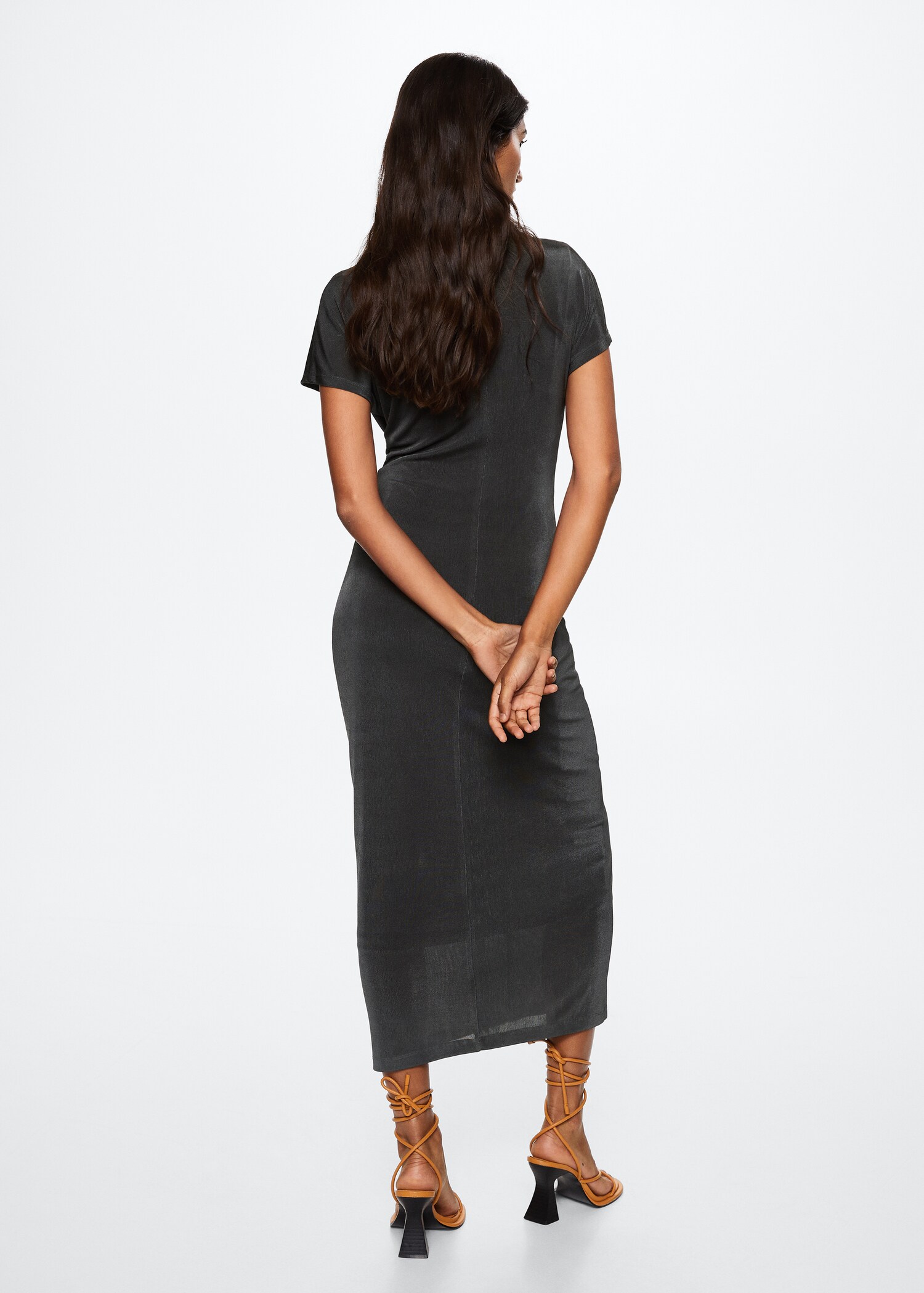 Knot detail dress - Reverse of the article