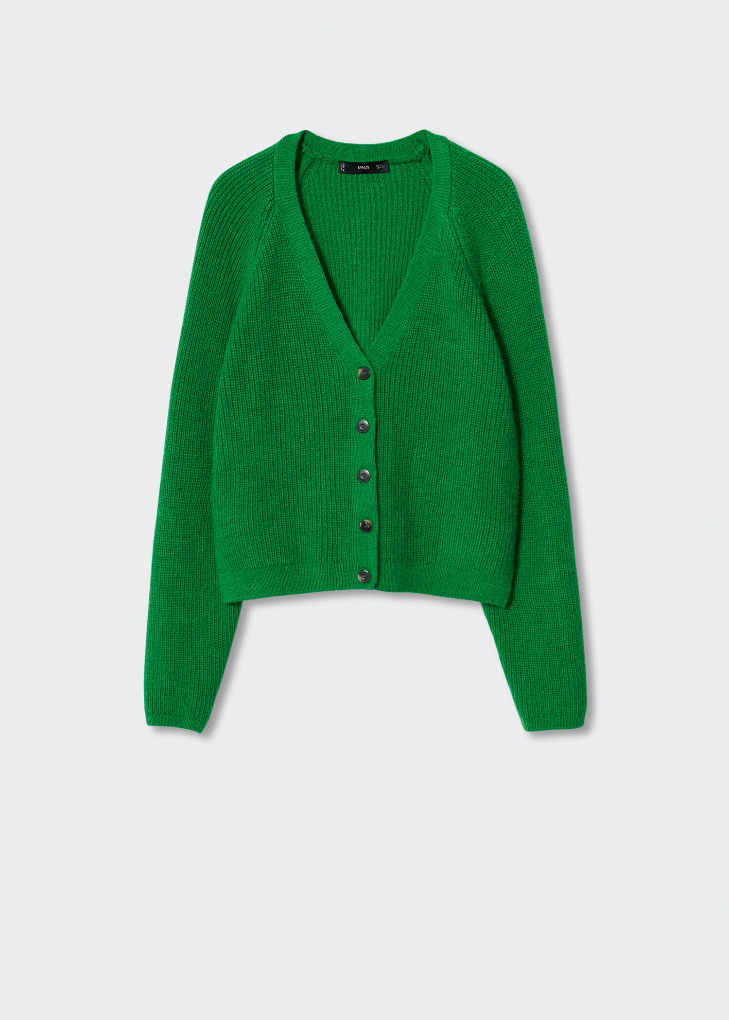 Button knit cardigan - Article without model