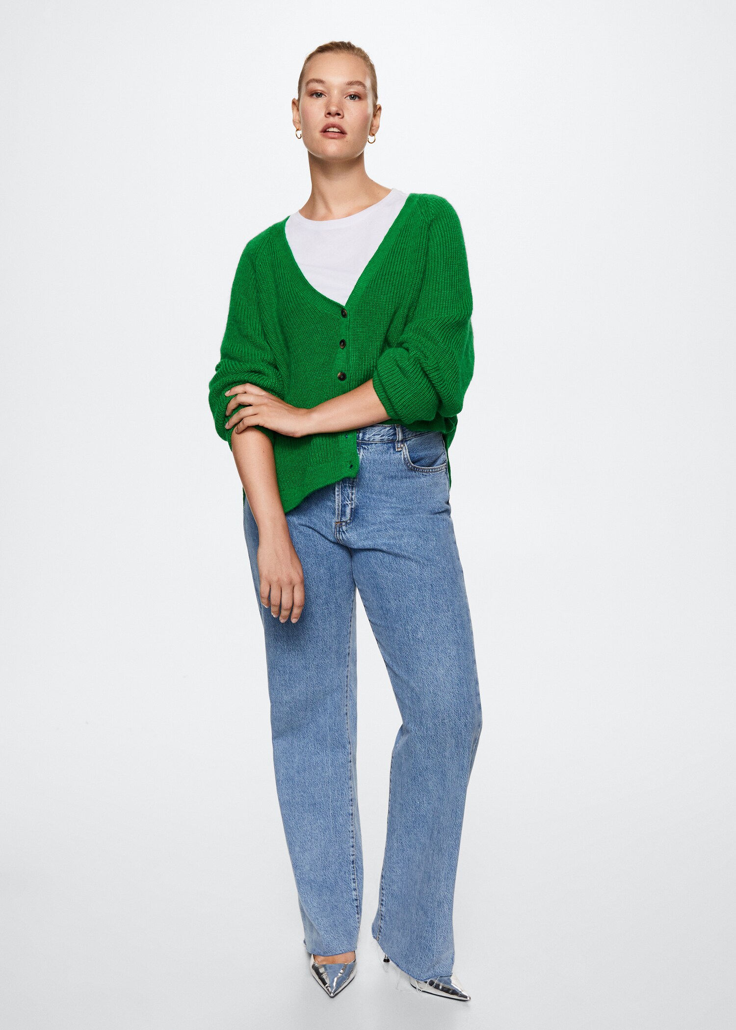 Button knit cardigan - Details of the article 3