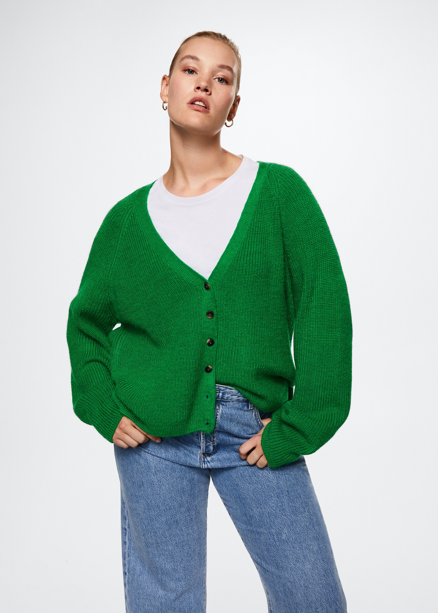 Button knit cardigan - Details of the article 5